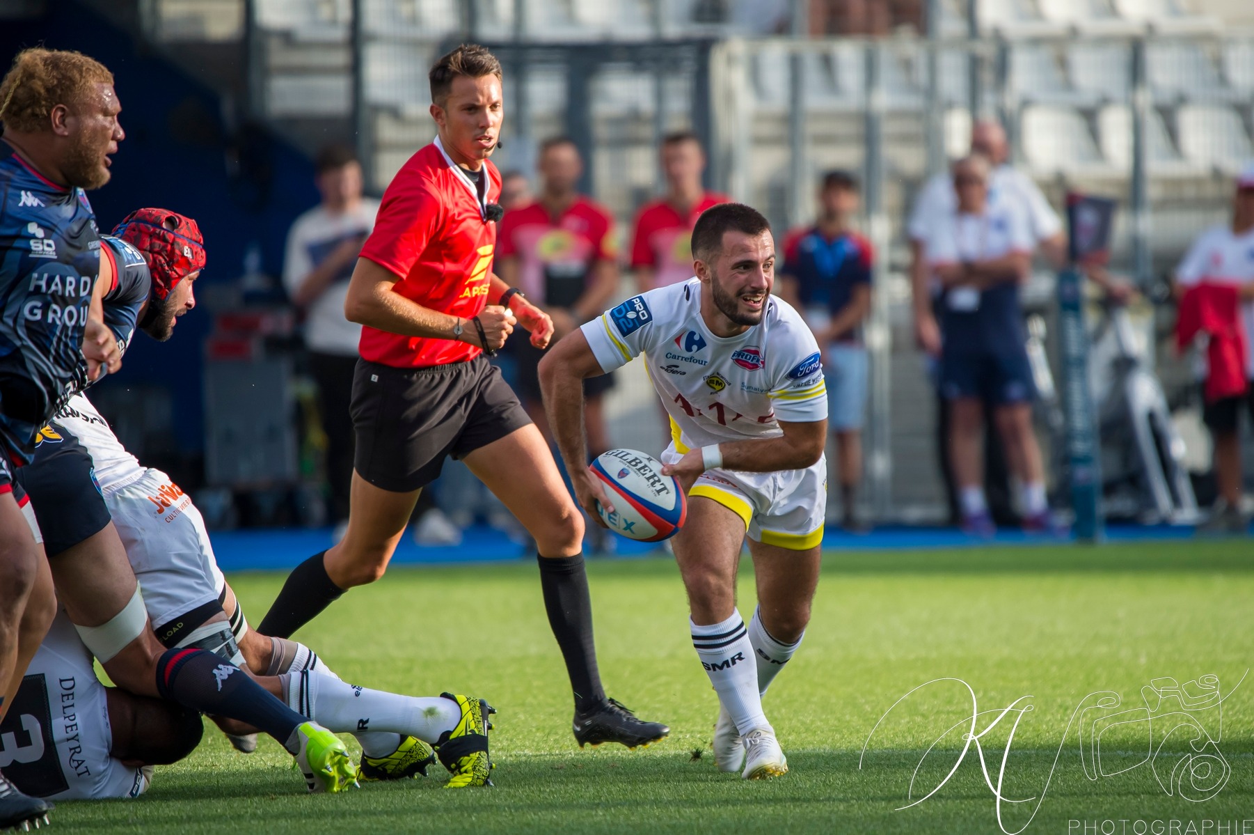  FC Grenoble Rugby - Stade Montois - Rugby - FC Grenoble (30) VS (25) Stade Montois (#2023FCGSM08) Photo by: Karine Valentin | Siuxy Sports 2023-08-18