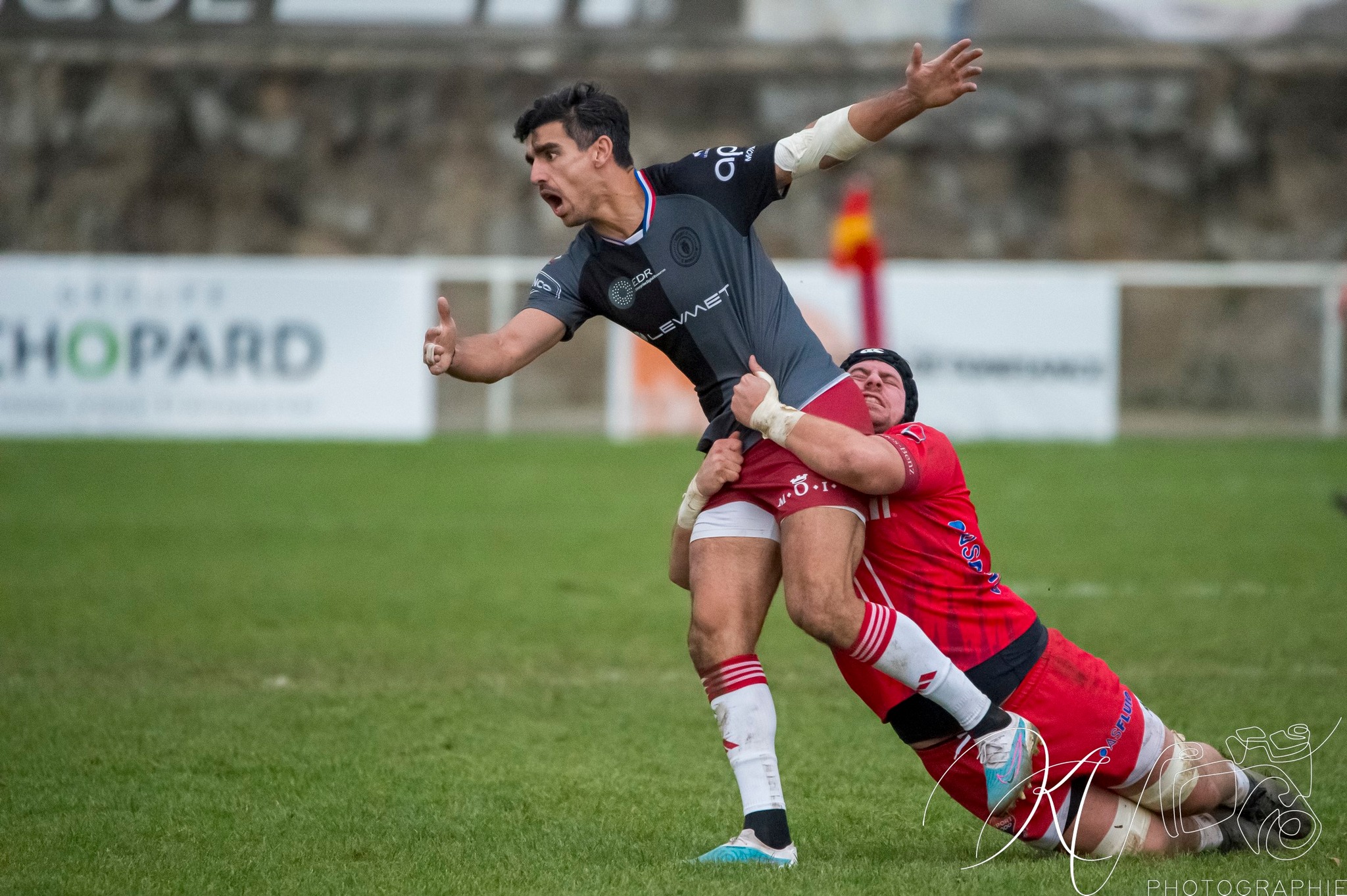  Stade Olympique Voironnais - AS Monaco Rugby - Rugby - Fed2 2023 - Voiron (29) vs (26) Monaco (#F223VOIMON12) Photo by: Karine Valentin | Siuxy Sports 2023-12-10