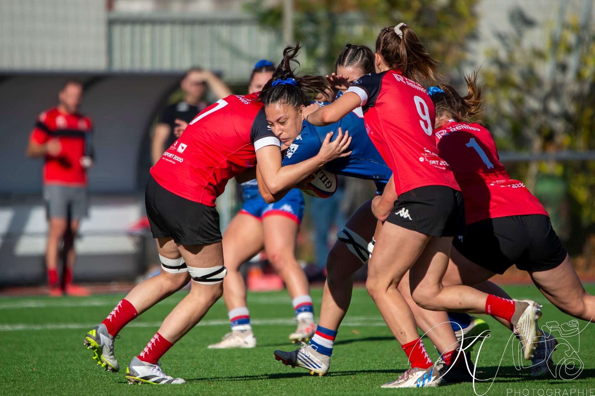  FC Grenoble Rugby - Stade Rennais Rugby - Rugby - Elite 2023 - Amazones FC Grenoble (34) vs (12) Stade Rennais Rugby (#2023FCGSRR11) Photo by: Karine Valentin | Siuxy Sports 2023-11-23