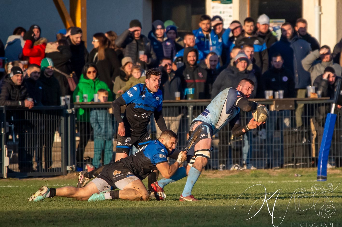  US Vinay - Saint-Marcellin Sports - Rugby - Fed2 2023 - Vinnay vs Saint-Marcellin (#F223USVSMS12) Photo by: Karine Valentin | Siuxy Sports 2023-12-03