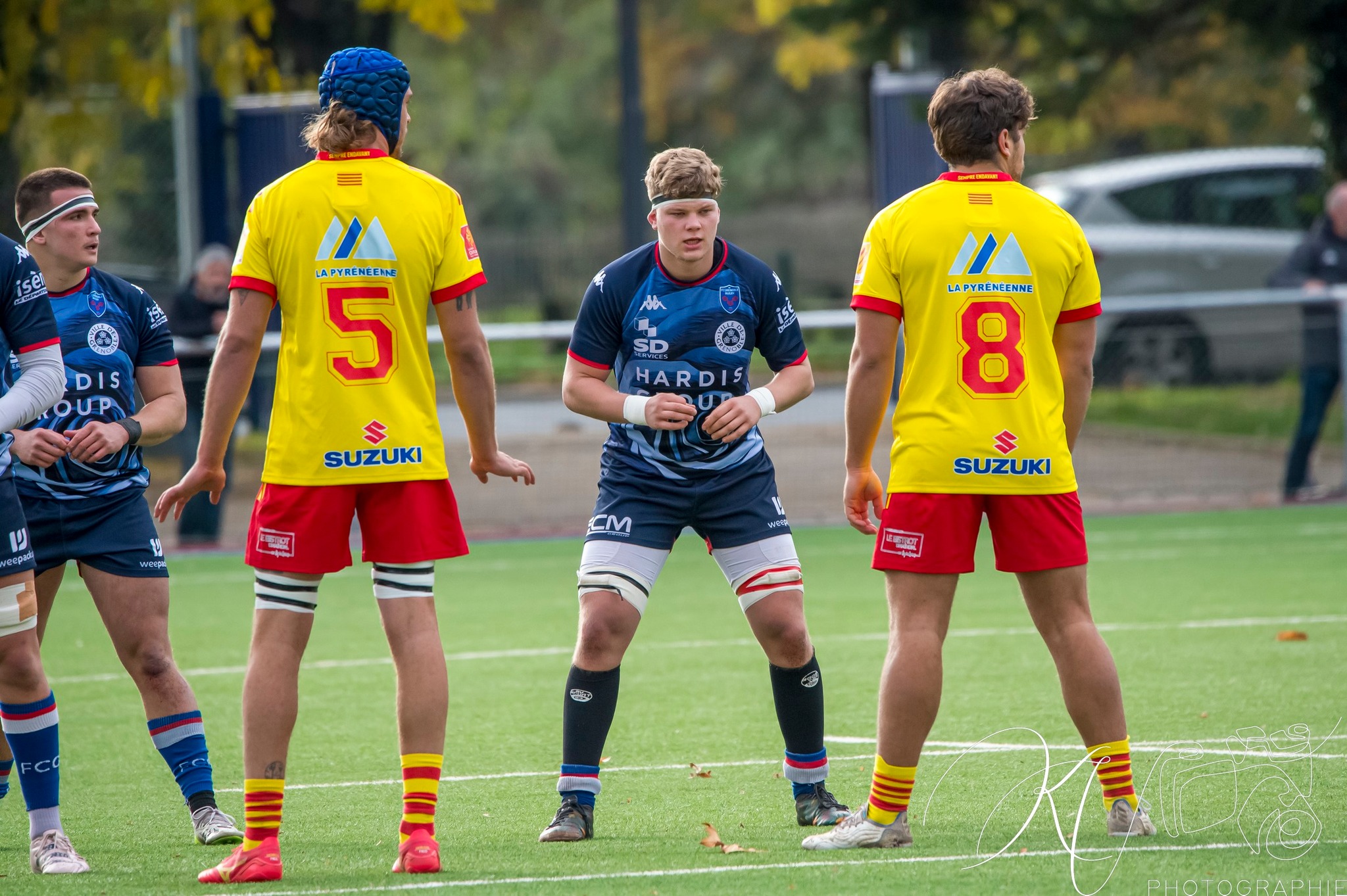  FC Grenoble Rugby - US Arlequins Perpignanais - Rugby - 2023 Espoirs- FC GRENOBLE VS US Arlequins Perpignanais (#2023ESPFCGUSAP11) Photo by: Karine Valentin | Siuxy Sports 2023-11-23