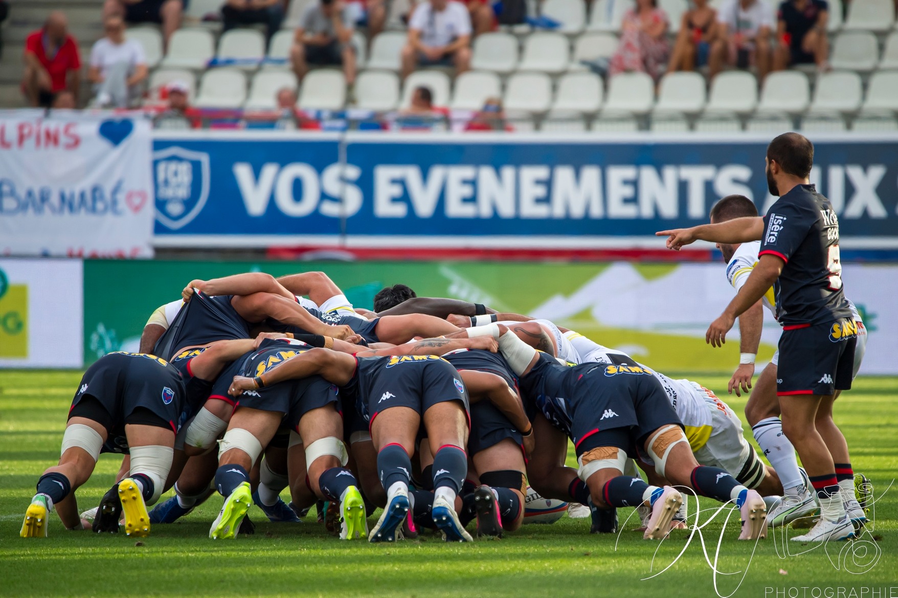  FC Grenoble Rugby - Stade Montois - Rugby - FC Grenoble (30) VS (25) Stade Montois (#2023FCGSM08) Photo by: Karine Valentin | Siuxy Sports 2023-08-18