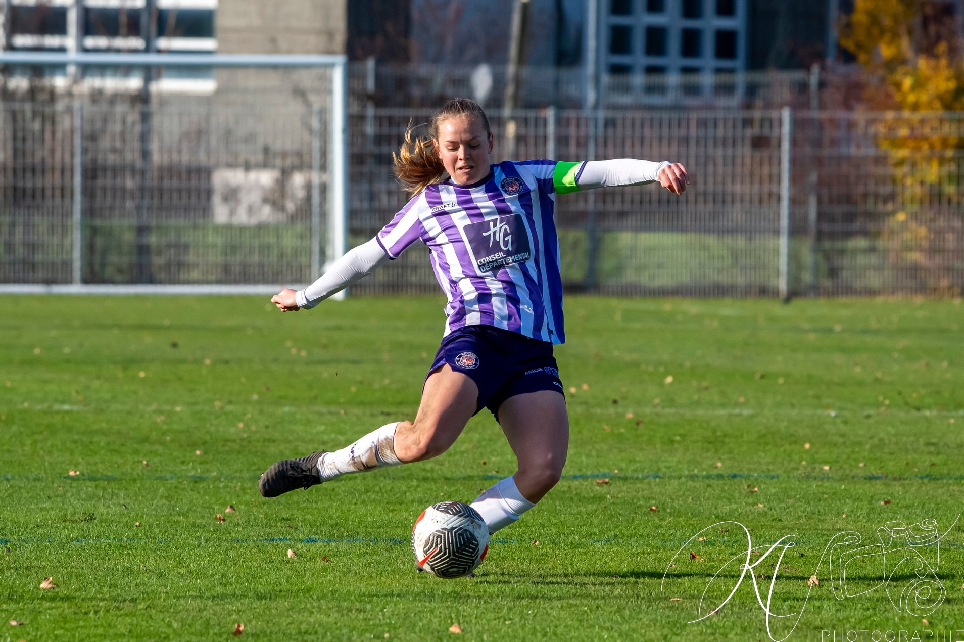  Grenoble Foot 38 - Toulouse FC - Soccer - Div 3 Fém - Grenoble F38 (0) vs (1) Toulouse FC (#D3F23GF38TFC11) Photo by: Karine Valentin | Siuxy Sports 2023-11-26
