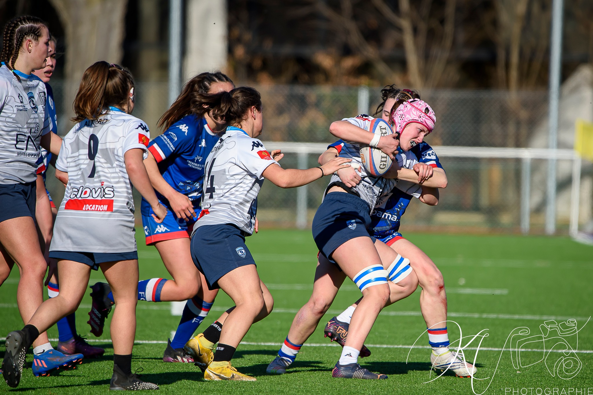  FC Grenoble Rugby - Montpellier Hérault Rugby - Rugby - U18 - FC Grenoble (28) vs (0) Montpellier Hérault Rugby (#2023U18FCGvMHR02) Photo by: Karine Valentin | Siuxy Sports 2023-02-18