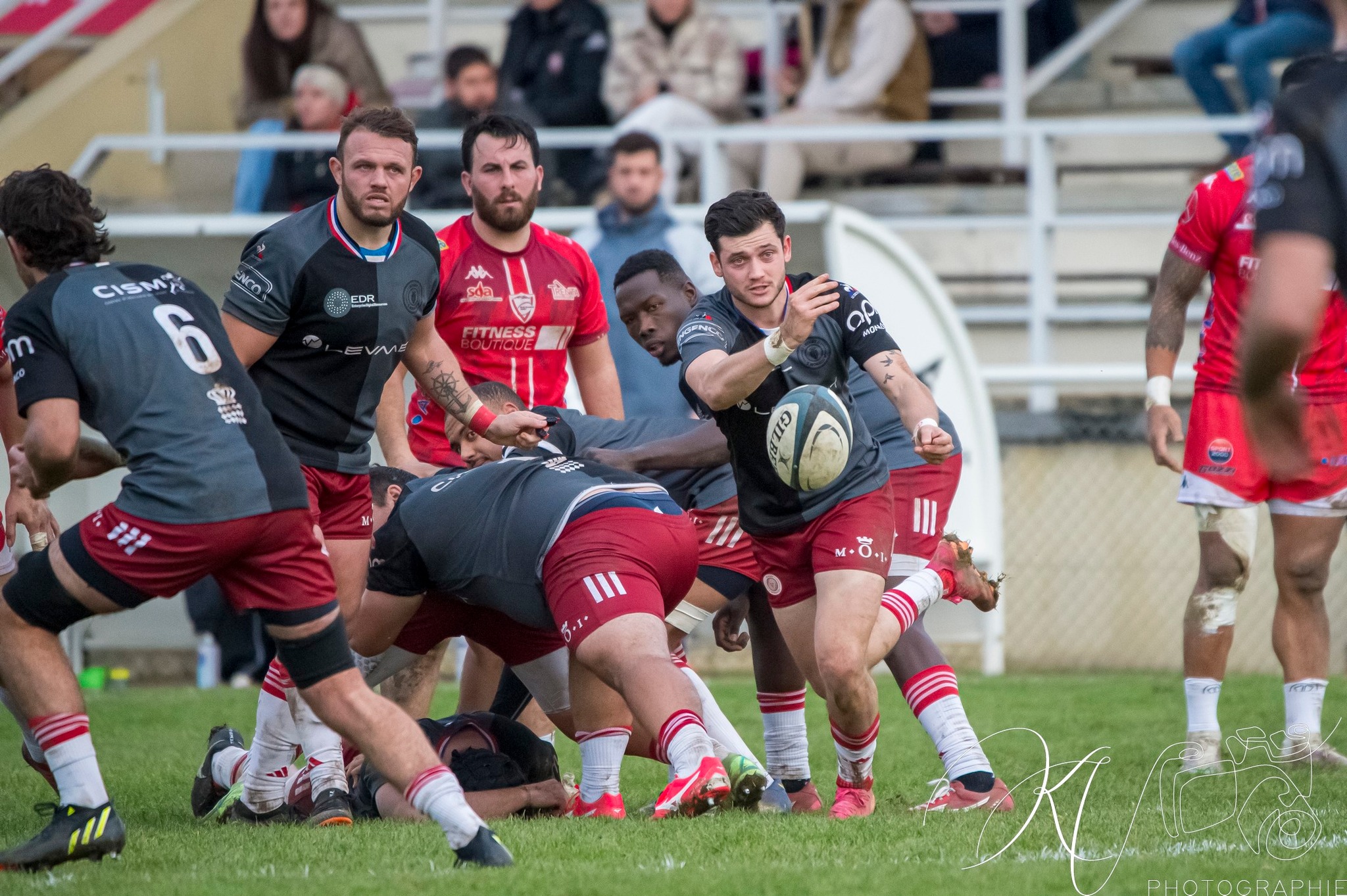  Stade Olympique Voironnais - AS Monaco Rugby - Rugby - Fed2 2023 - Voiron (29) vs (26) Monaco (#F223VOIMON12) Photo by: Karine Valentin | Siuxy Sports 2023-12-10