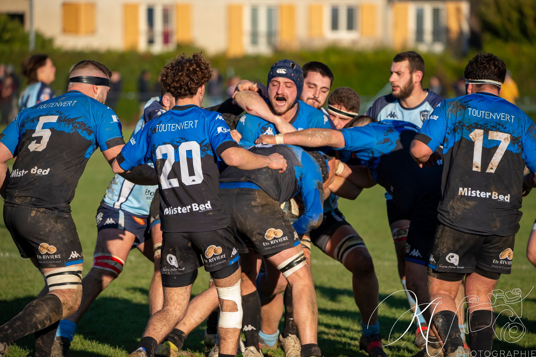  US Vinay - Saint-Marcellin Sports - Rugby - Fed2 2023 - Vinnay vs Saint-Marcellin (#F223USVSMS12) Photo by: Karine Valentin | Siuxy Sports 2023-12-03