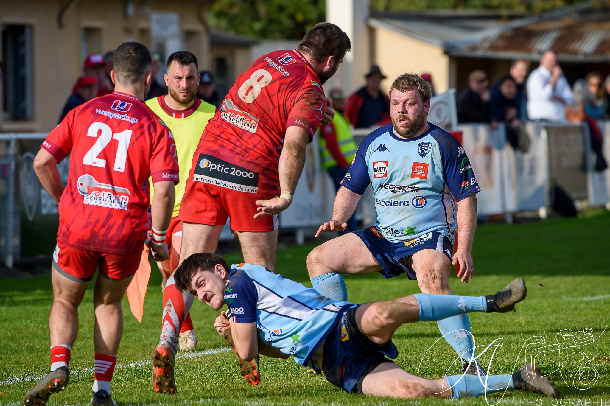  Stade Olympique Voironnais - Saint-Marcellin Sports - Rugby - Stade Olympique Voironnais (28) vs (31) Saint-Marcellin Sports (#2023SOVSMS03) Photo by: Karine Valentin | Siuxy Sports 2023-03-12