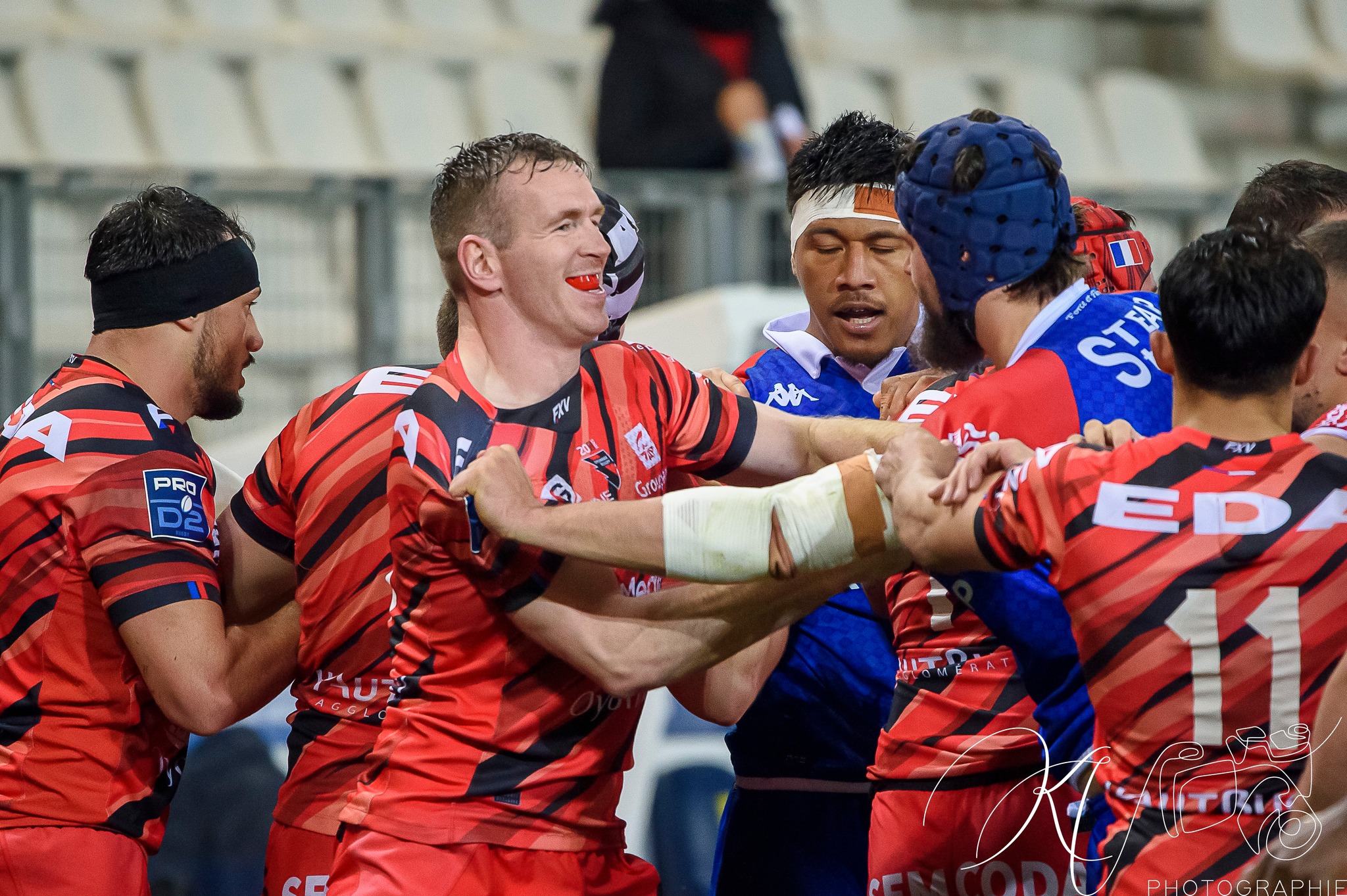 Tanginoa HALAIFONUA -  FC Grenoble Rugby - US Oyonnax Rugby - Rugby - FC Grenoble (24) vs (28) US Oyonnax Rugby (#2023FCGvOYO03) Photo by: Karine Valentin | Siuxy Sports 2023-03-24