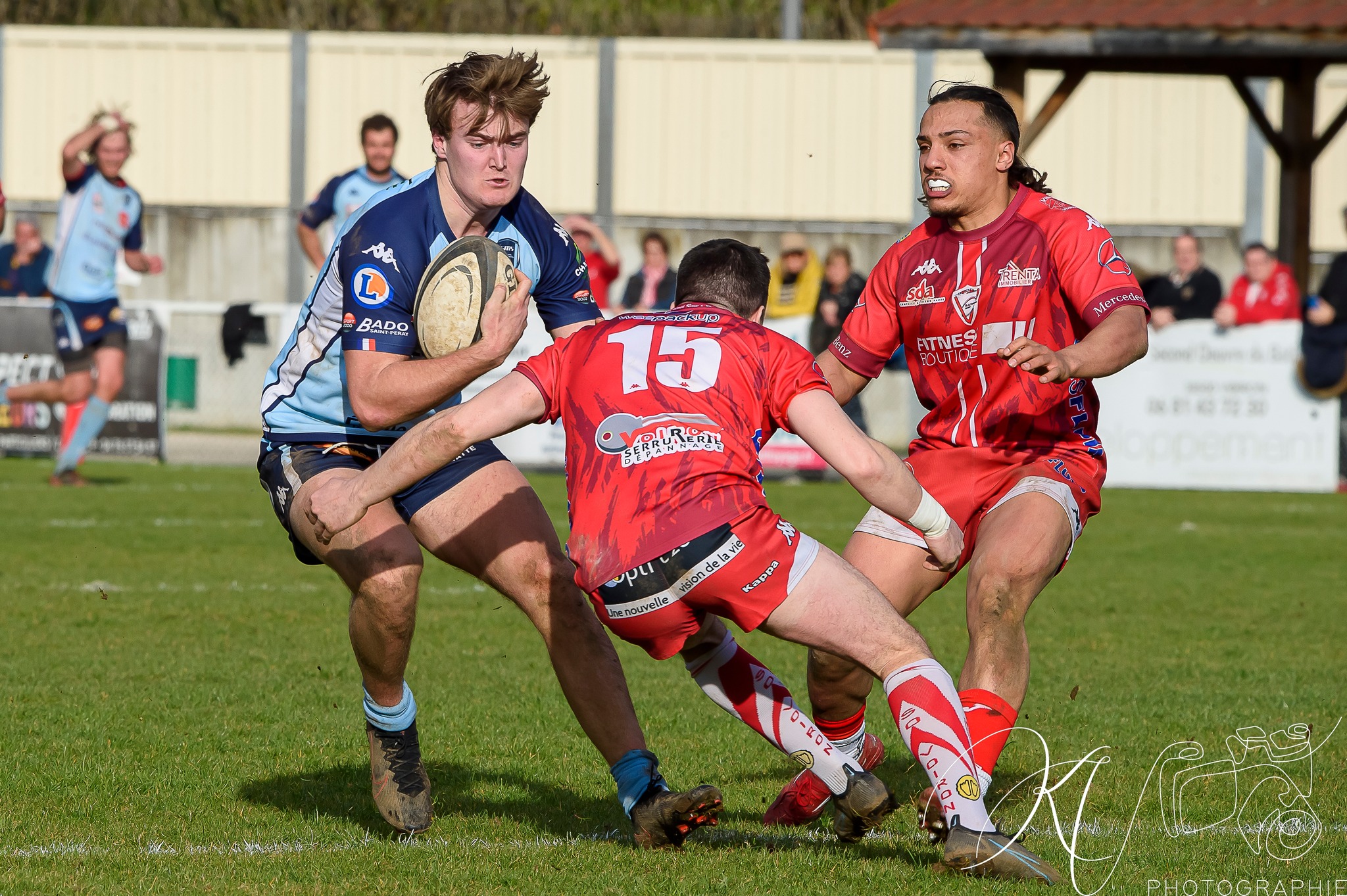  Stade Olympique Voironnais - Saint-Marcellin Sports - Rugby - Stade Olympique Voironnais (28) vs (31) Saint-Marcellin Sports (#2023SOVSMS03) Photo by: Karine Valentin | Siuxy Sports 2023-03-12