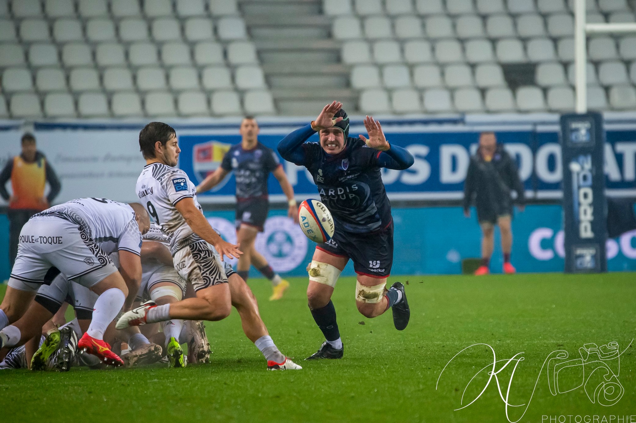  FC Grenoble Rugby - RC Vannes - Rugby - Pro D2 - FC Grenoble (15) vs (12) RC Vannes (#PD223FCGVANN11) Photo by: Karine Valentin | Siuxy Sports 2023-11-30