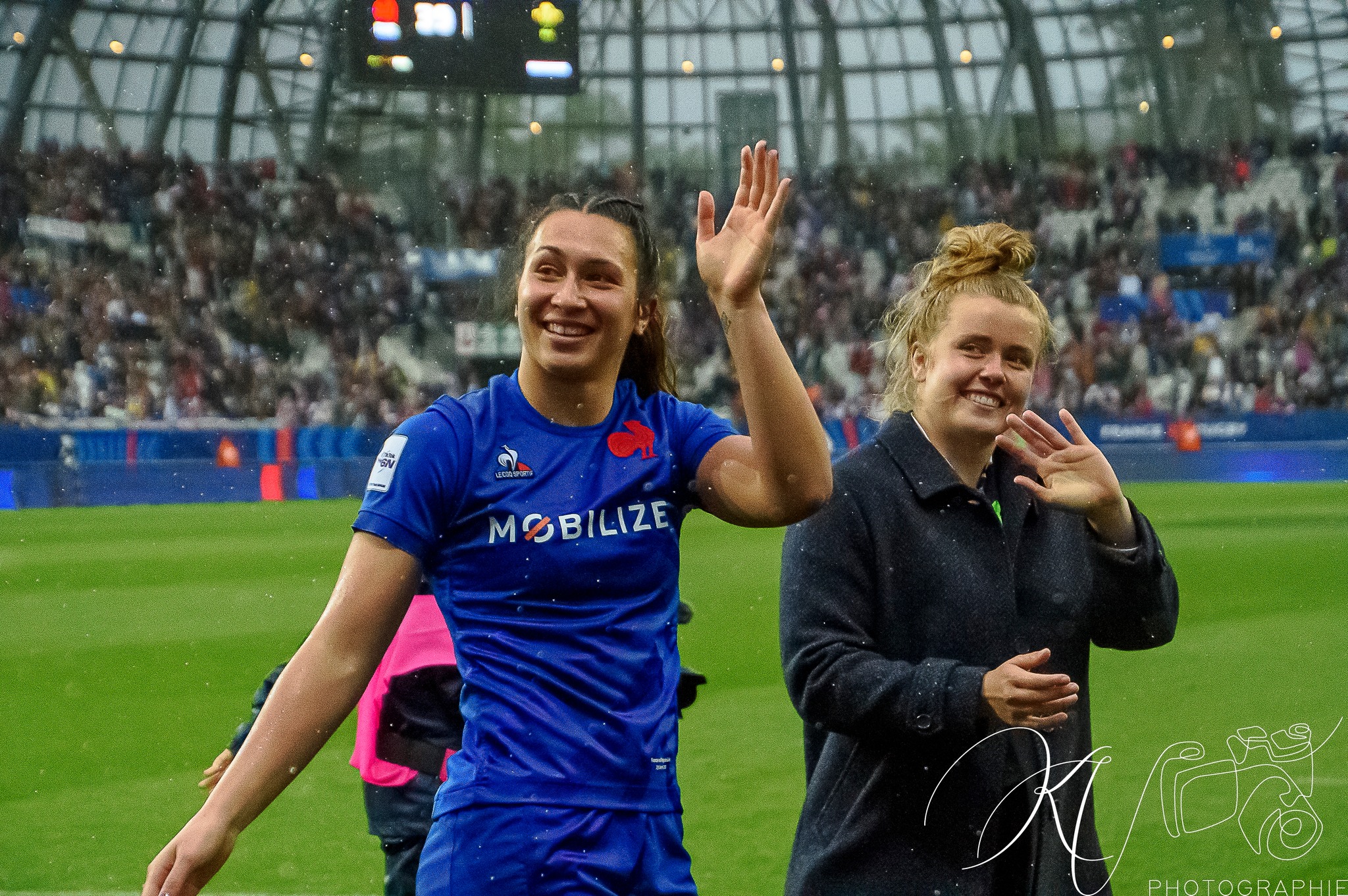  Équipe feminin de France de rugby à XV - Wales national rugby union team (W) - Rugby - 2023 - Tournoi des Six Nations - XV de France Féminin (39) vs (14) Pays de Galles (#20236NFRAPDG04) Photo by: Karine Valentin | Siuxy Sports 2023-04-23