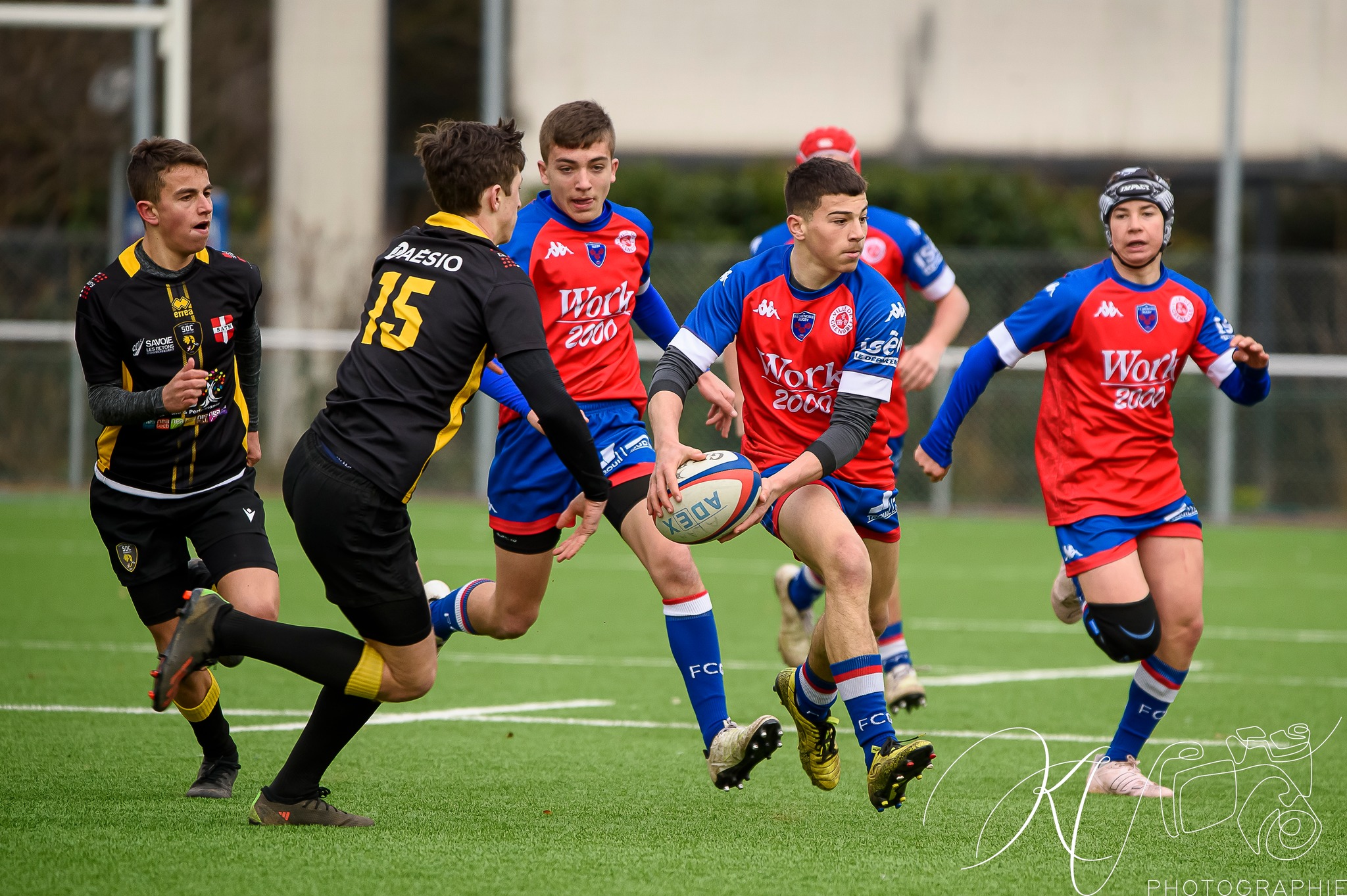  FC Grenoble Rugby - Stade Olympique de Chambéry rugby - Rugby - Alamercery (Amical) - FCG vs SOC (#2023AlamFCGSOC02) Photo by: Karine Valentin | Siuxy Sports 2023-02-25
