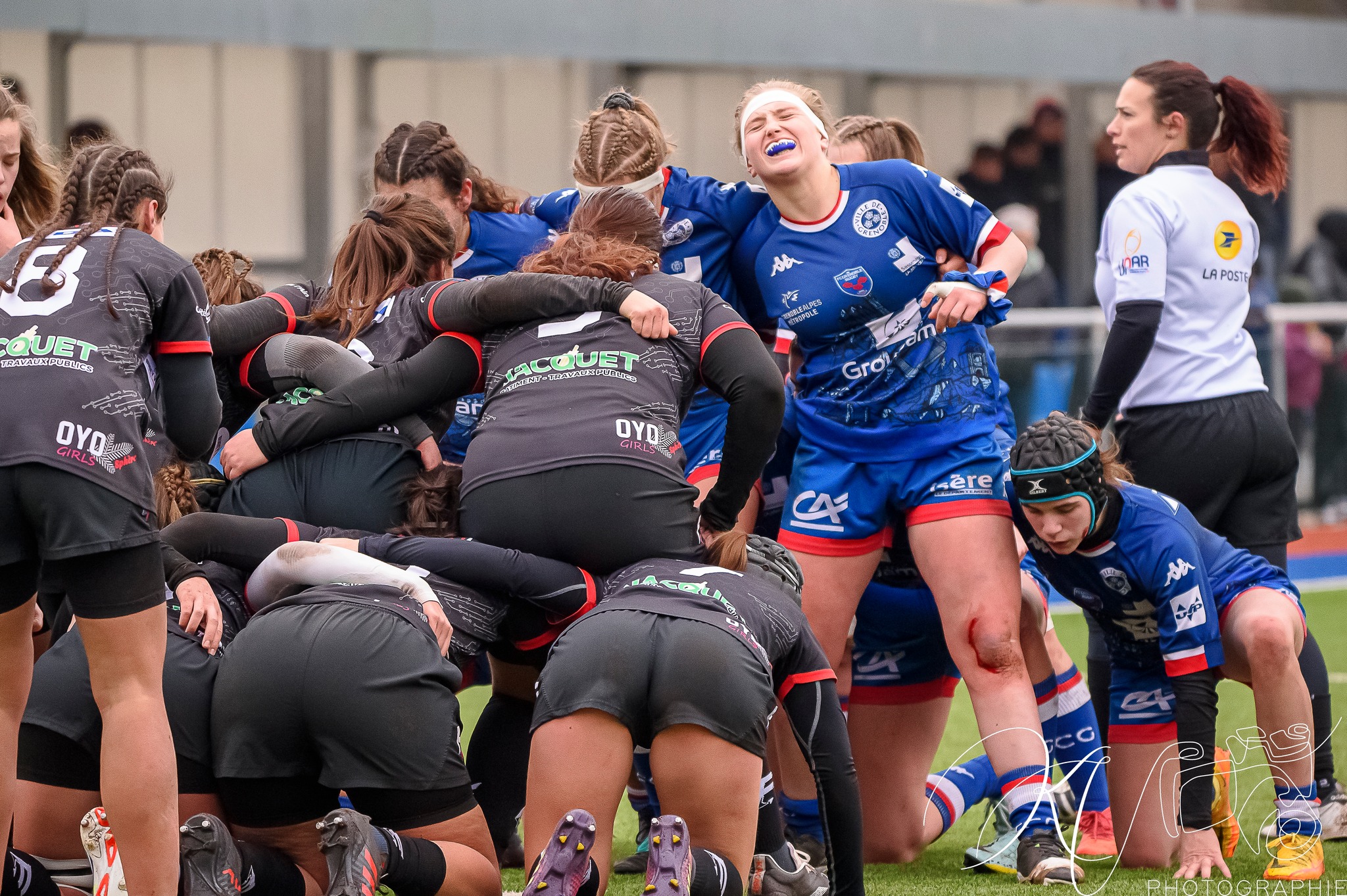  FC Grenoble Rugby - US Oyonnax Rugby - Rugby - U18 FCG Amazones (24) vs (15) Oyonnax Rugby (#U18GREOYO01) Photo by: Karine Valentin | Siuxy Sports 2023-01-29