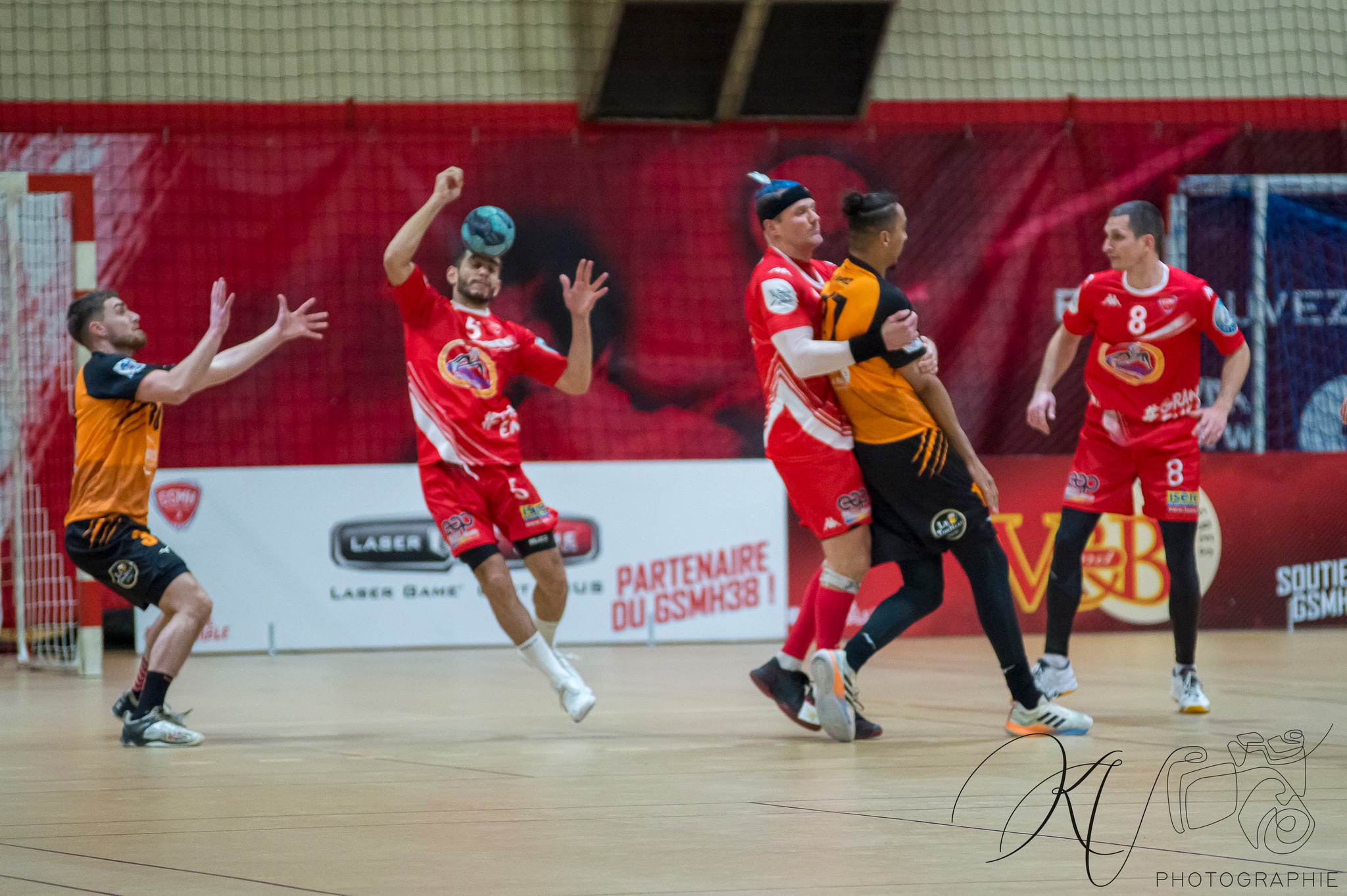  Grenoble SMH Métropole Isère Handball - HBC Aix en Savoie - Handball - GSMH Métro Isère Hanball (34) vs (24) HBC Aix en Savoie (#2023GSMHMIHvHBCAES) Photo by: Karine Valentin | Siuxy Sports 2023-02-04