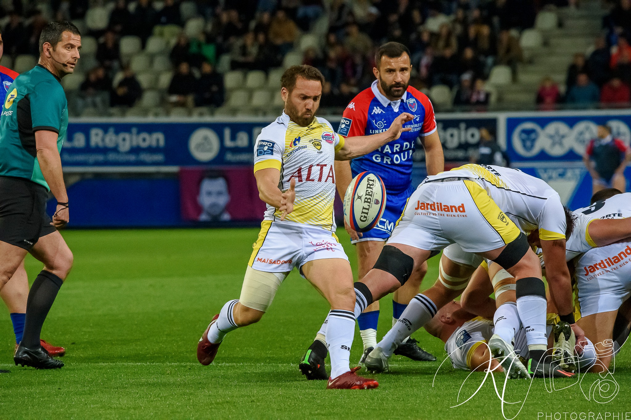  FC Grenoble Rugby - Stade Montois - Rugby - 2023 - FC Grenoble Rugby (33) vs (21) Stade Montois (#2023FCGvSM04) Photo by: Karine Valentin | Siuxy Sports 2023-04-07
