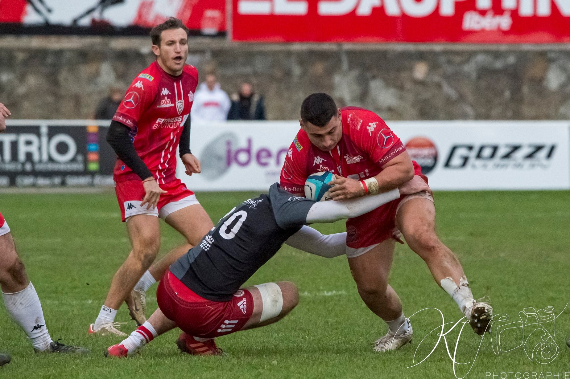  Stade Olympique Voironnais - AS Monaco Rugby - Rugby - Fed2 2023 - Voiron (29) vs (26) Monaco (#F223VOIMON12) Photo by: Karine Valentin | Siuxy Sports 2023-12-10