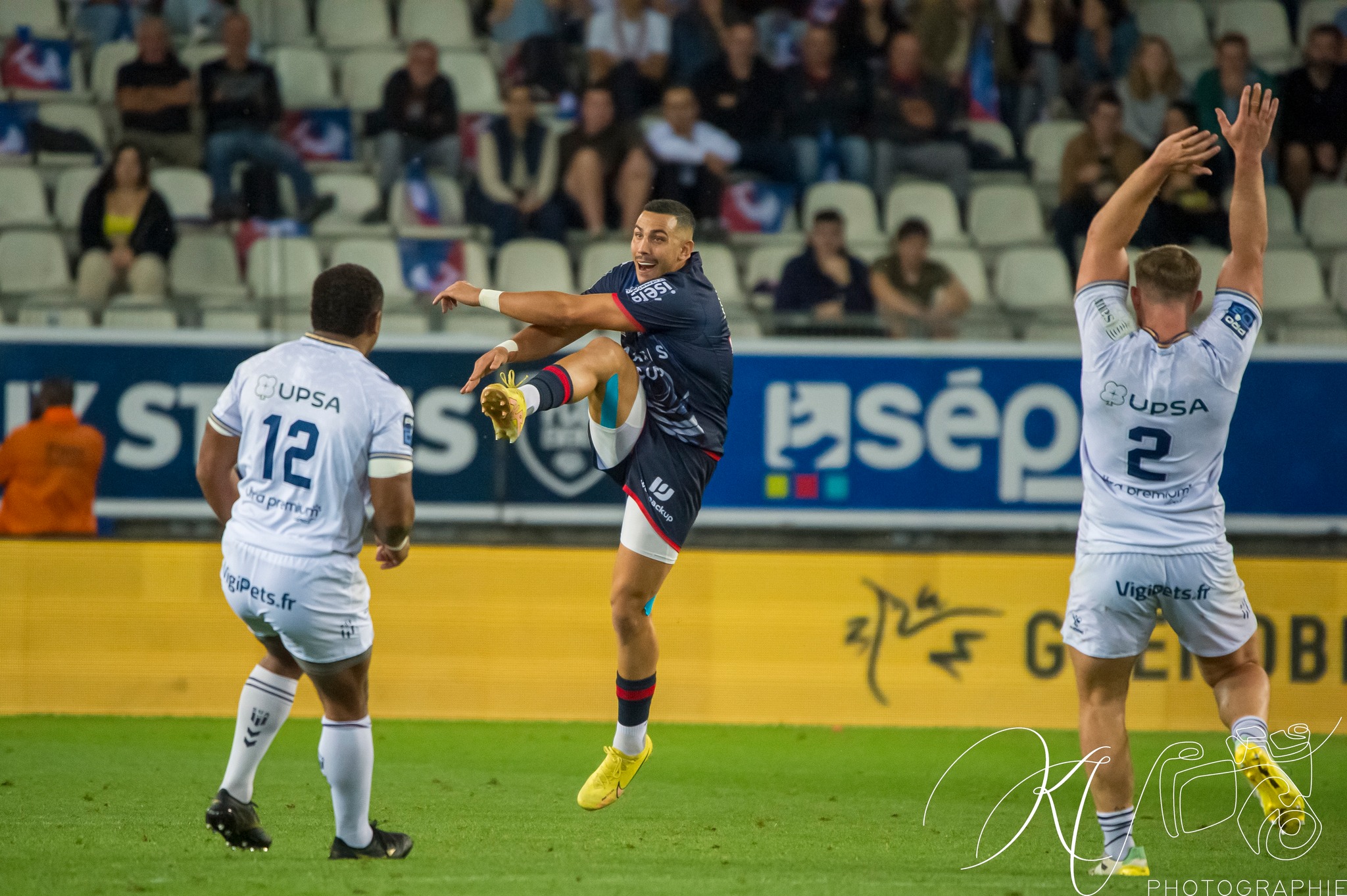  FC Grenoble Rugby - SU Agen - Rugby - Pro D2 - FC Grenoble (24) vs (19) SU Agen (#2023PROD2FCGSUA09) Photo by: Karine Valentin | Siuxy Sports 2023-09-27