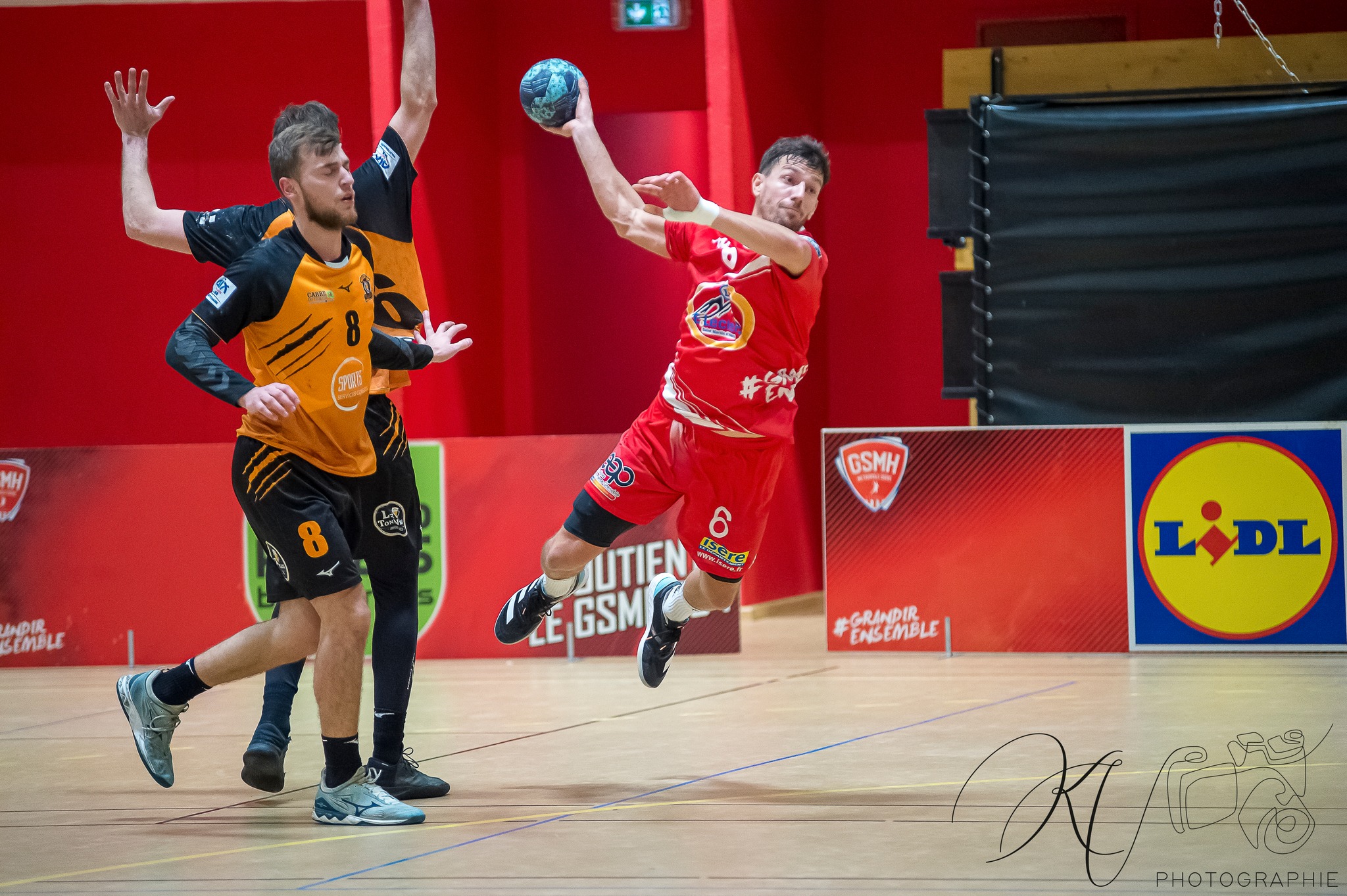  Grenoble SMH Métropole Isère Handball - HBC Aix en Savoie - Handball - GSMH Métro Isère Hanball (34) vs (24) HBC Aix en Savoie (#2023GSMHMIHvHBCAES) Photo by: Karine Valentin | Siuxy Sports 2023-02-04