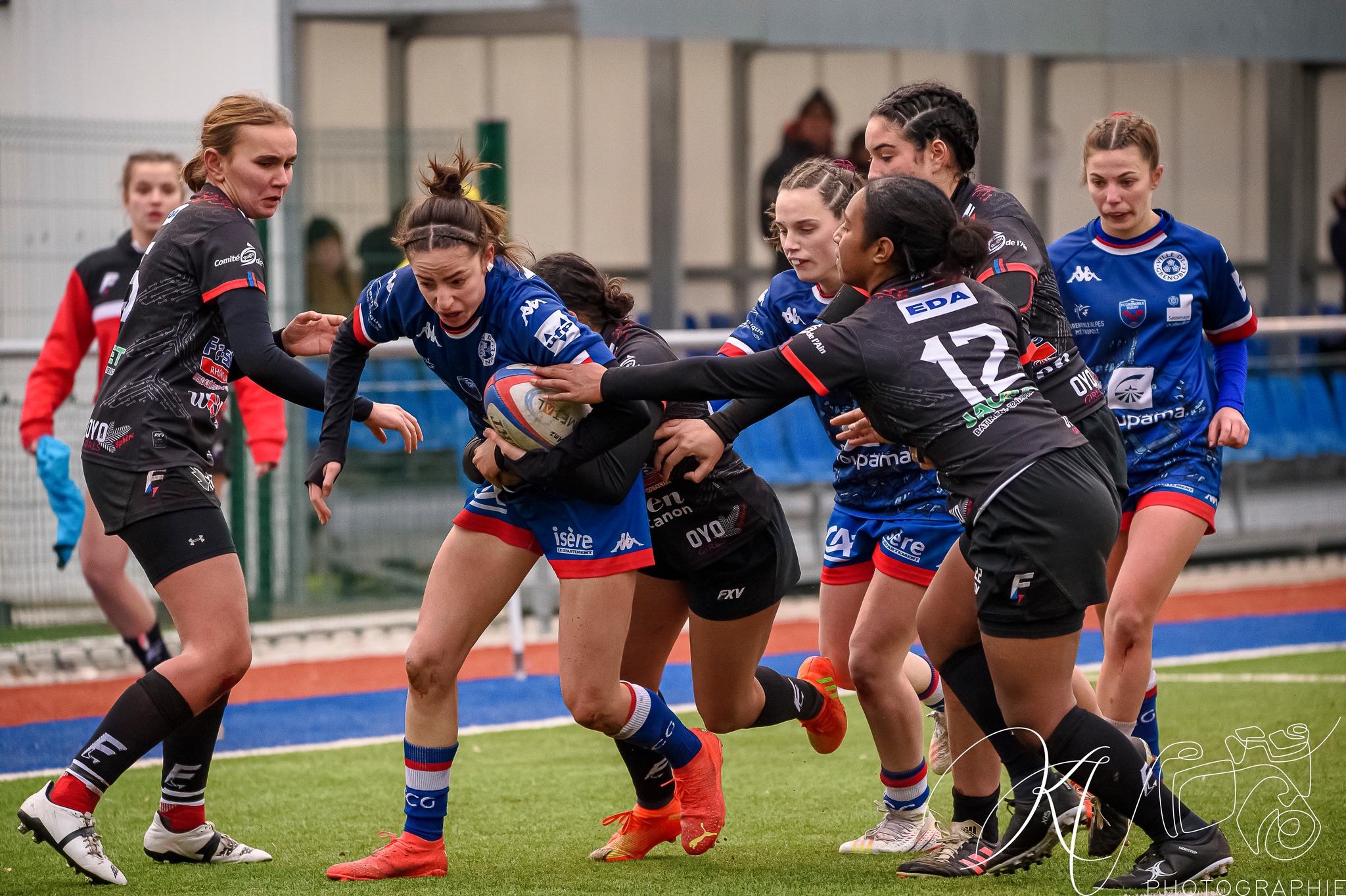  FC Grenoble Rugby - US Oyonnax Rugby - Rugby - U18 FCG Amazones (24) vs (15) Oyonnax Rugby (#U18GREOYO01) Photo by: Karine Valentin | Siuxy Sports 2023-01-29