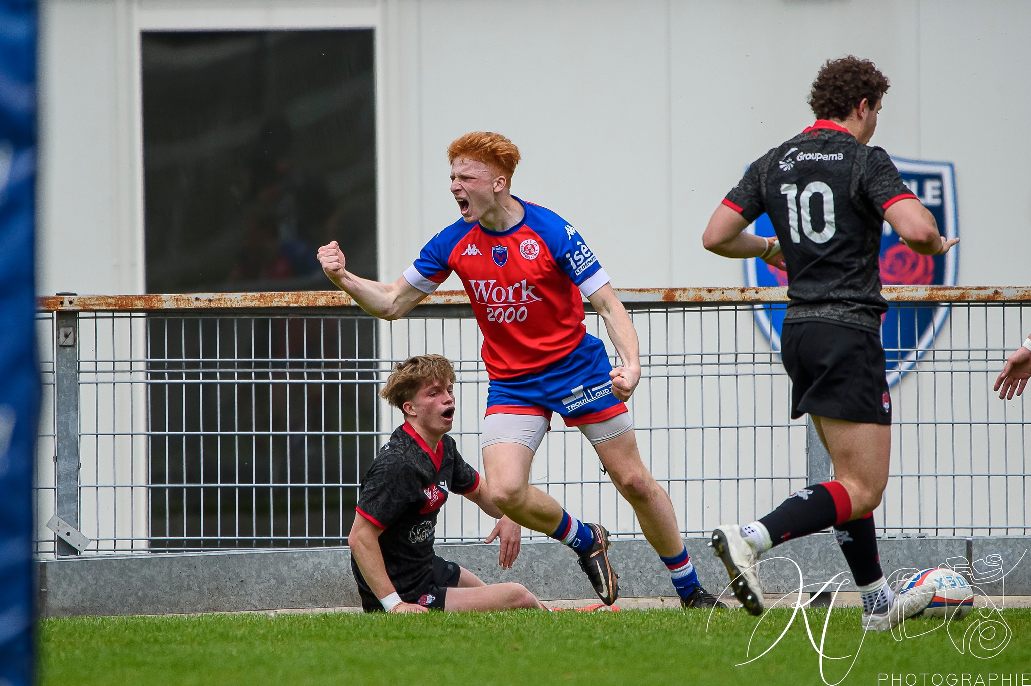 FC Grenoble Rugby - Lyon Olympique Universitaire - Rugby - 2023 CRABOS FCG (21) vs (15) LOU (#2023CRABOSFCGLOU04) Photo by: Karine Valentin | Siuxy Sports 2023-04-29
