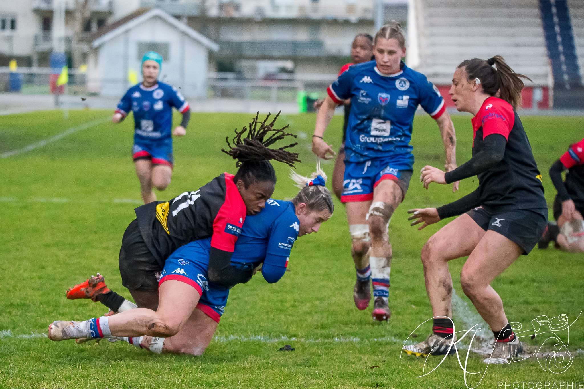  FC Grenoble Rugby - AC Bobigny 93 Rugby - Rugby - Grenoble Amazones (20) vs (11) Bobigny (#2023AmazonesVsBobigny01) Photo by: Karine Valentin | Siuxy Sports 2023-01-16