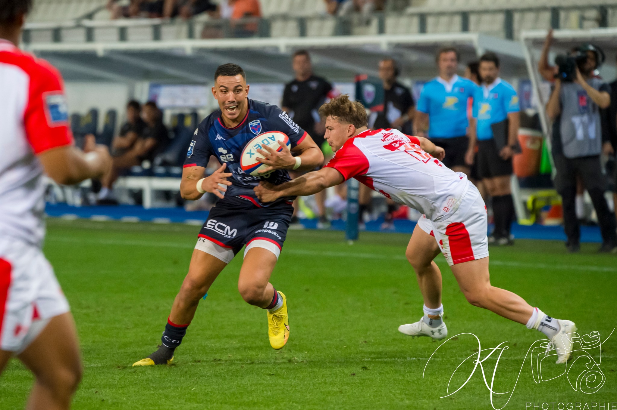  FC Grenoble Rugby - Biarritz - Rugby - FC Grenoble (40) vs (22) Biarritz (#2023FCGBIA09) Photo by: Karine Valentin | Siuxy Sports 2023-09-06