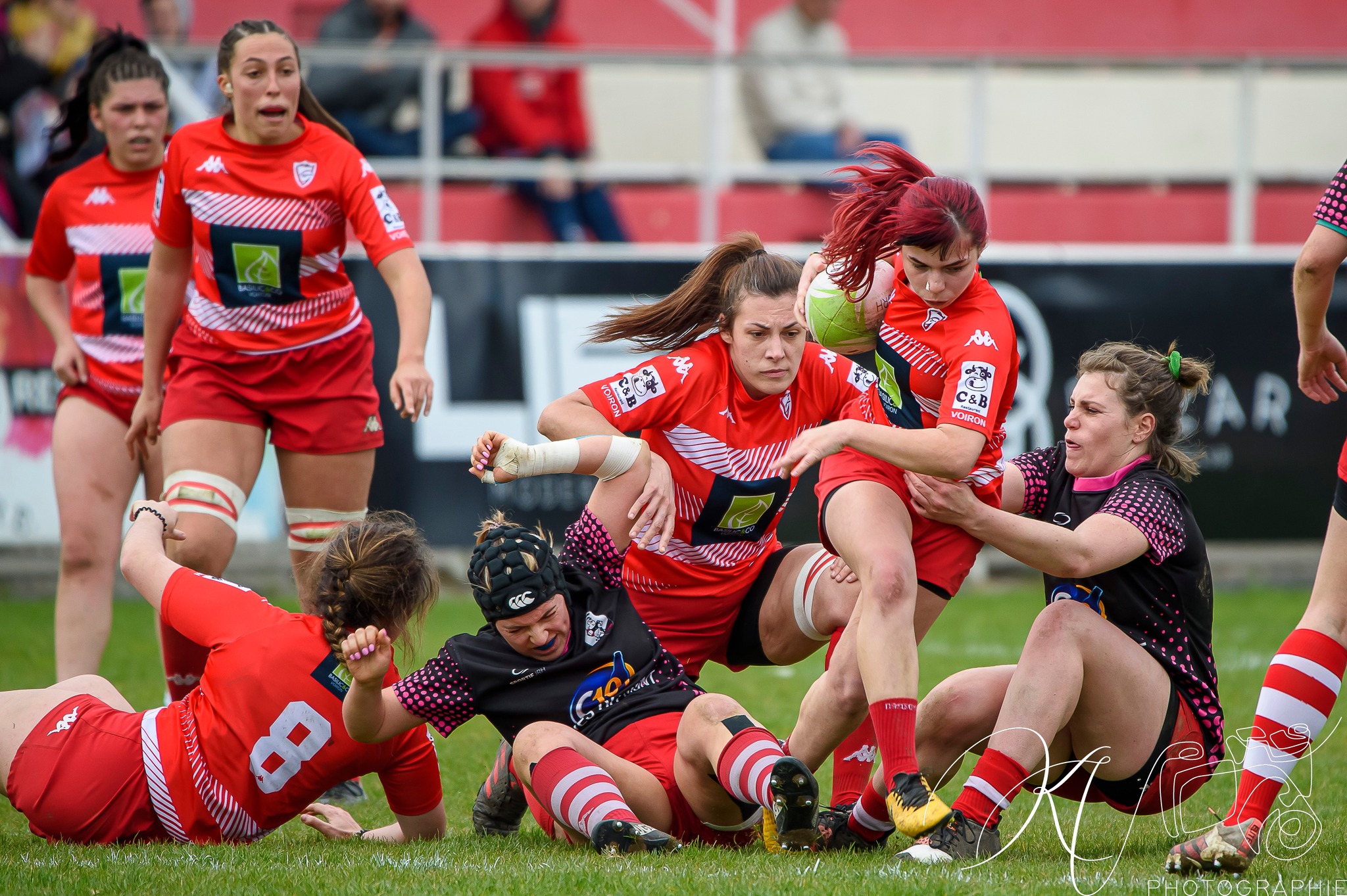  Stade Olympique Voironnais - Bassin Annecy Aravis Rugby - Rugby - 2023 Feminines SOV (25) vs (14) BAAR (#2023SOVBAAR03) Photo by: Karine Valentin | Siuxy Sports 2023-03-19