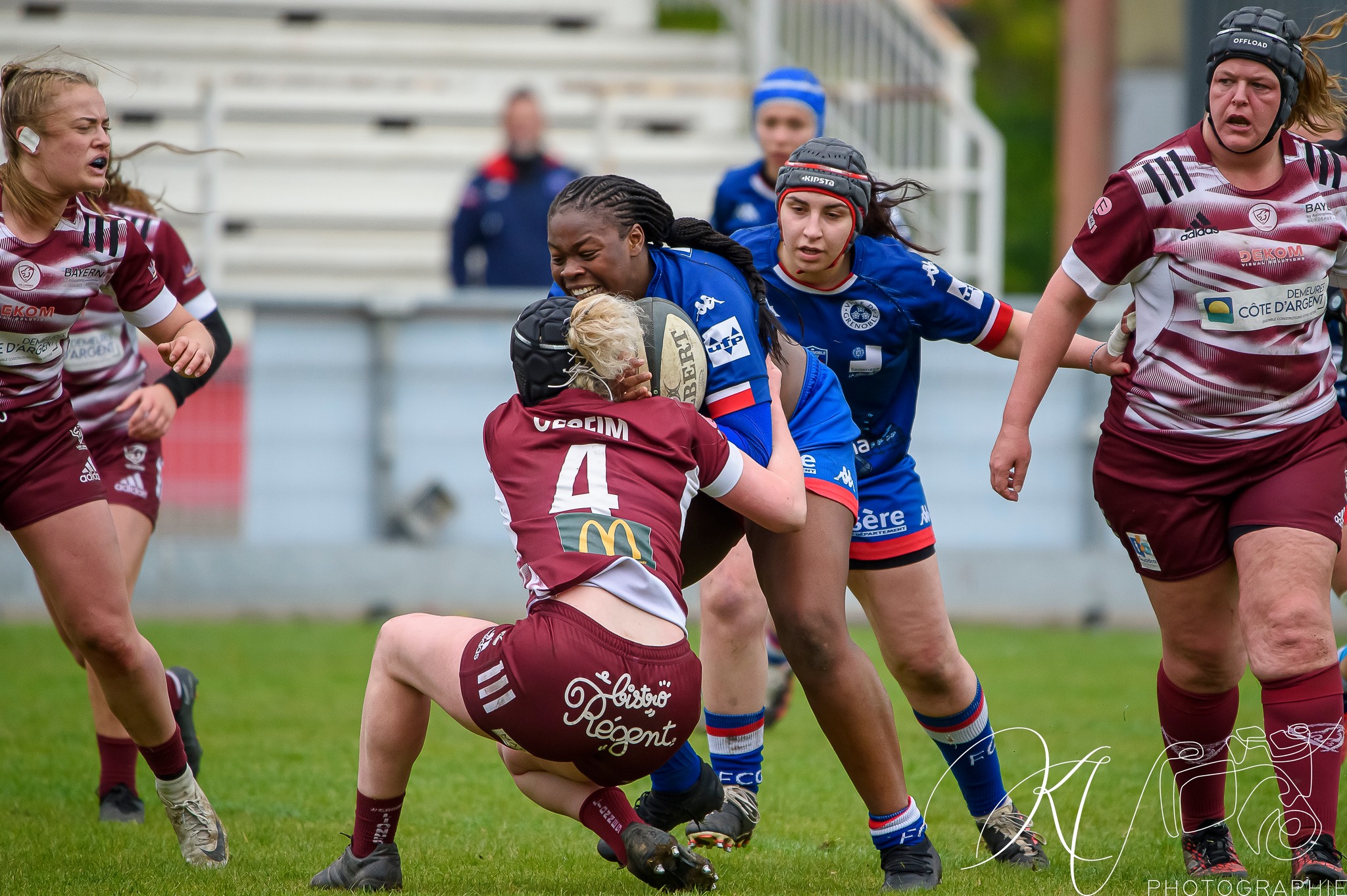  FC Grenoble Rugby - Union Bordeaux Bègles - Rugby - FC Grenoble (Reserve) (27) VS (7) Bordeaux (#2023FCGvsUBB04) Photo by: Karine Valentin | Siuxy Sports 2023-04-16