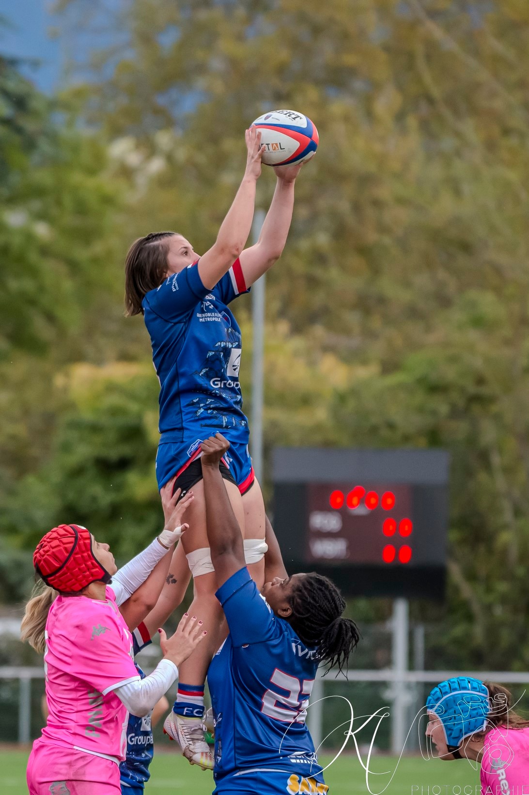 FC Grenoble Rugby - Stade Français - Rugby - Coupe de France Féminine à XV - Amazones (22) vs (14) Stade Français (#2023AmazStadFr11) Photo by: Karine Valentin | Siuxy Sports 2023-11-05