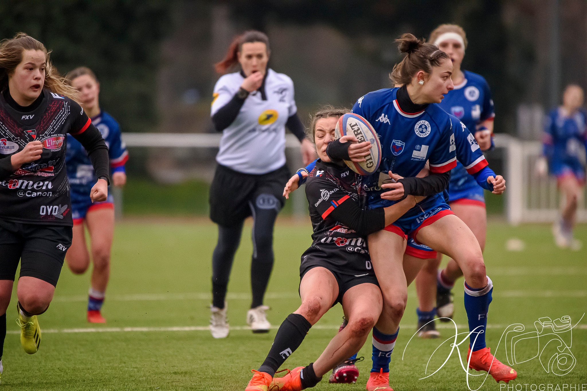  FC Grenoble Rugby - US Oyonnax Rugby - Rugby - U18 FCG Amazones (24) vs (15) Oyonnax Rugby (#U18GREOYO01) Photo by: Karine Valentin | Siuxy Sports 2023-01-29