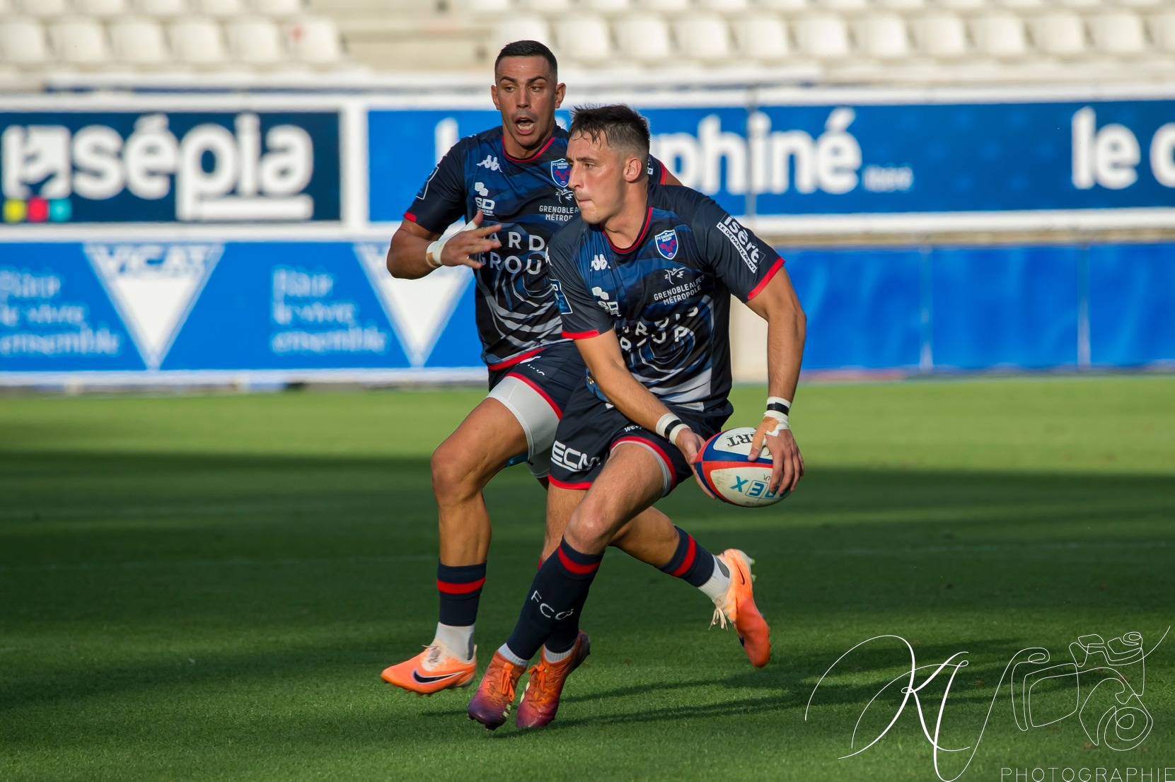  FC Grenoble Rugby - Stade Montois - Rugby - FC Grenoble (30) VS (25) Stade Montois (#2023FCGSM08) Photo by: Karine Valentin | Siuxy Sports 2023-08-18
