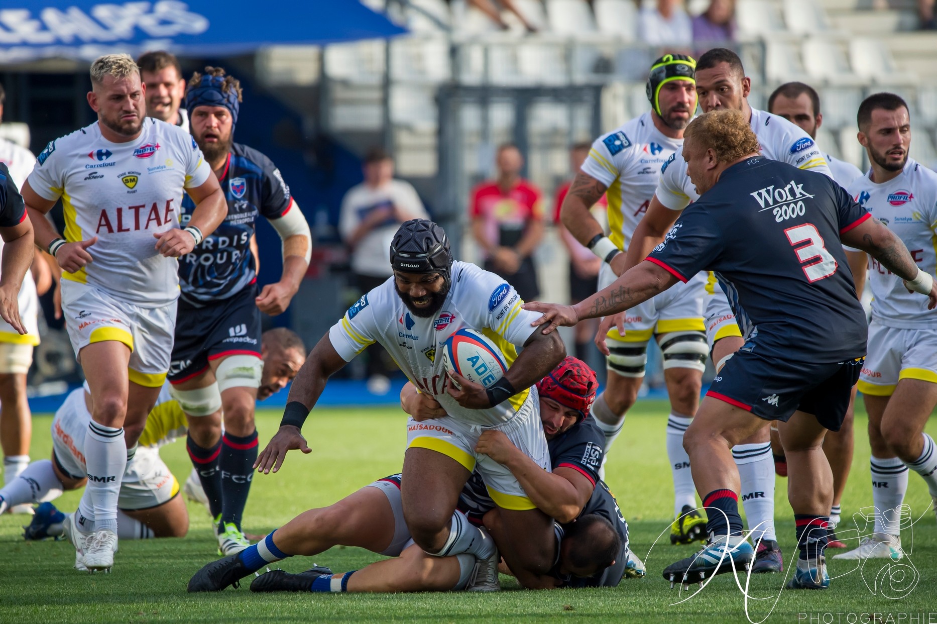  FC Grenoble Rugby - Stade Montois - Rugby - FC Grenoble (30) VS (25) Stade Montois (#2023FCGSM08) Photo by: Karine Valentin | Siuxy Sports 2023-08-18