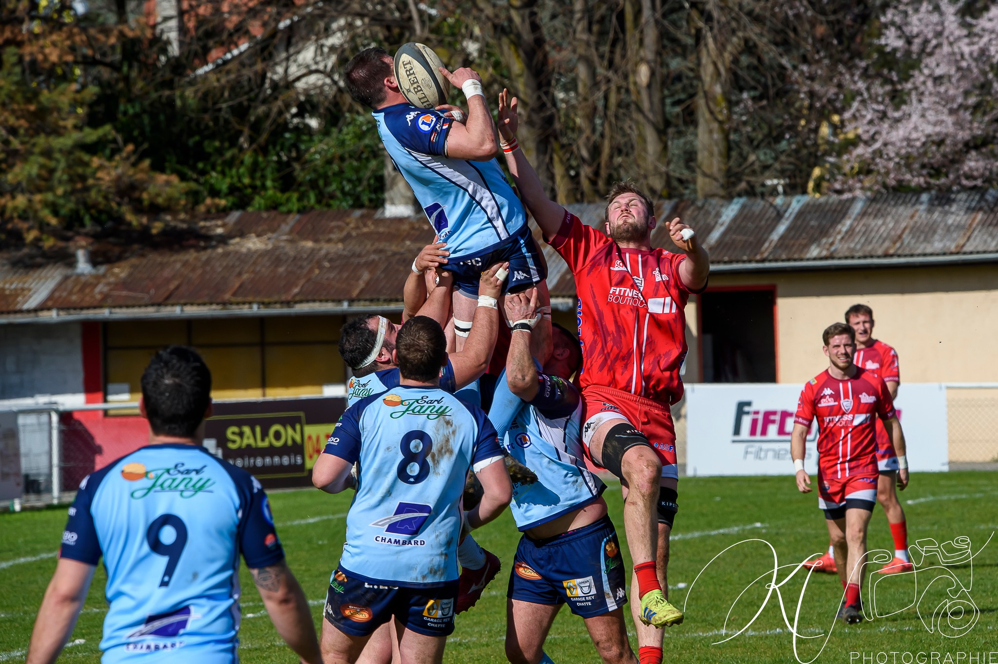  Stade Olympique Voironnais - Saint-Marcellin Sports - Rugby - Stade Olympique Voironnais (28) vs (31) Saint-Marcellin Sports (#2023SOVSMS03) Photo by: Karine Valentin | Siuxy Sports 2023-03-12