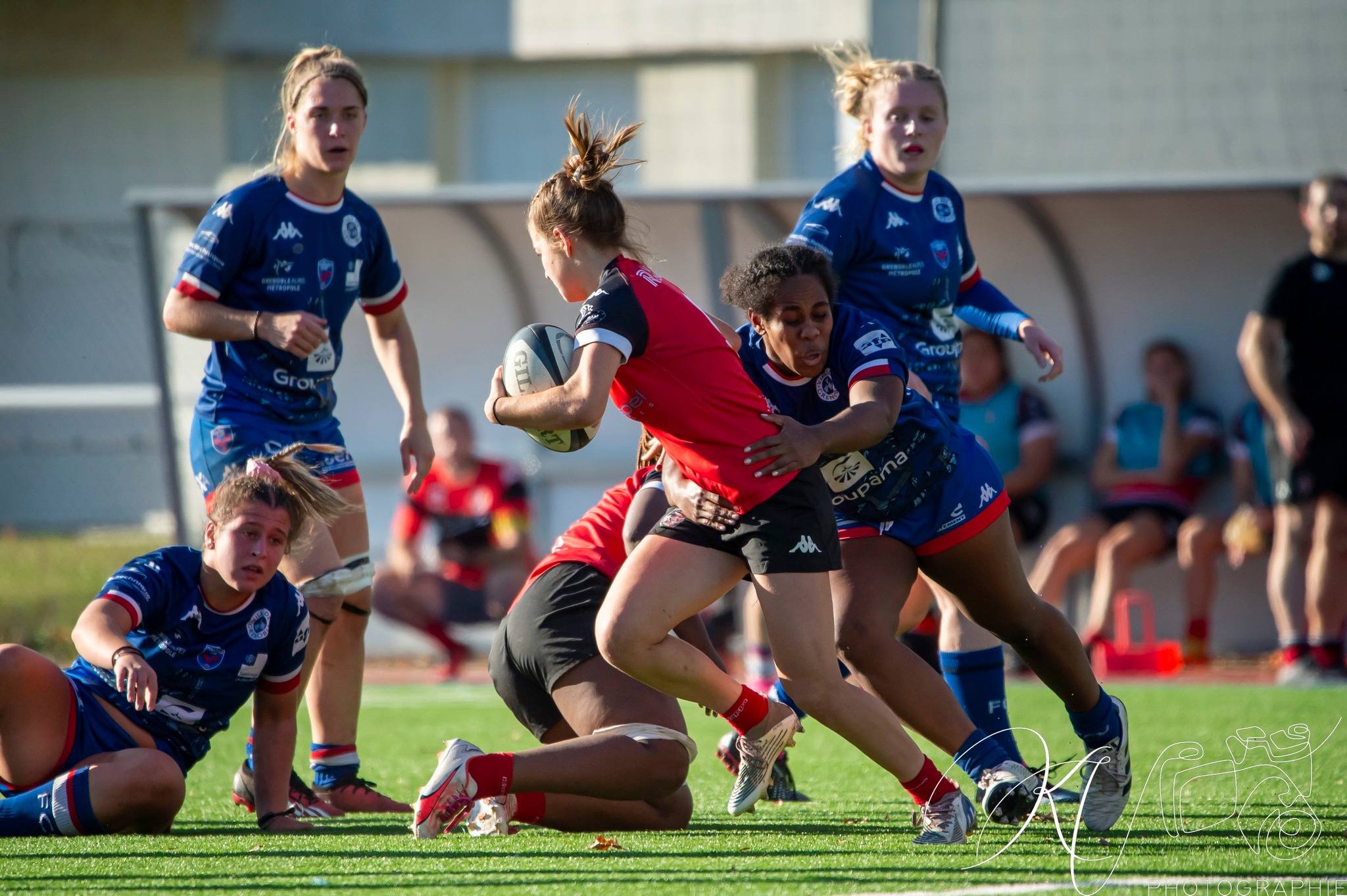  FC Grenoble Rugby - Stade Rennais Rugby - Rugby - Elite 2023 - Amazones FC Grenoble (34) vs (12) Stade Rennais Rugby (#2023FCGSRR11) Photo by: Karine Valentin | Siuxy Sports 2023-11-23