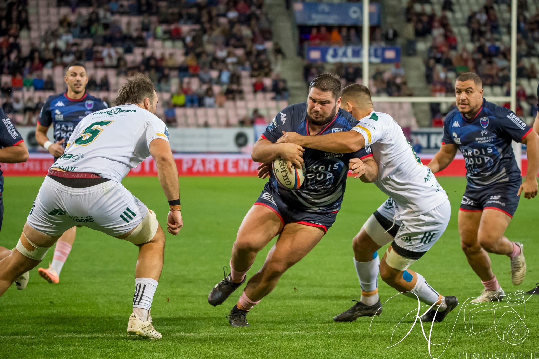  FC Grenoble Rugby - US Montauban - Rugby - Pro D2 - FC Grenoble (37) vs (16) US Montauban (#2023FCGUSM10) Photo by: Karine Valentin | Siuxy Sports 2023-10-19