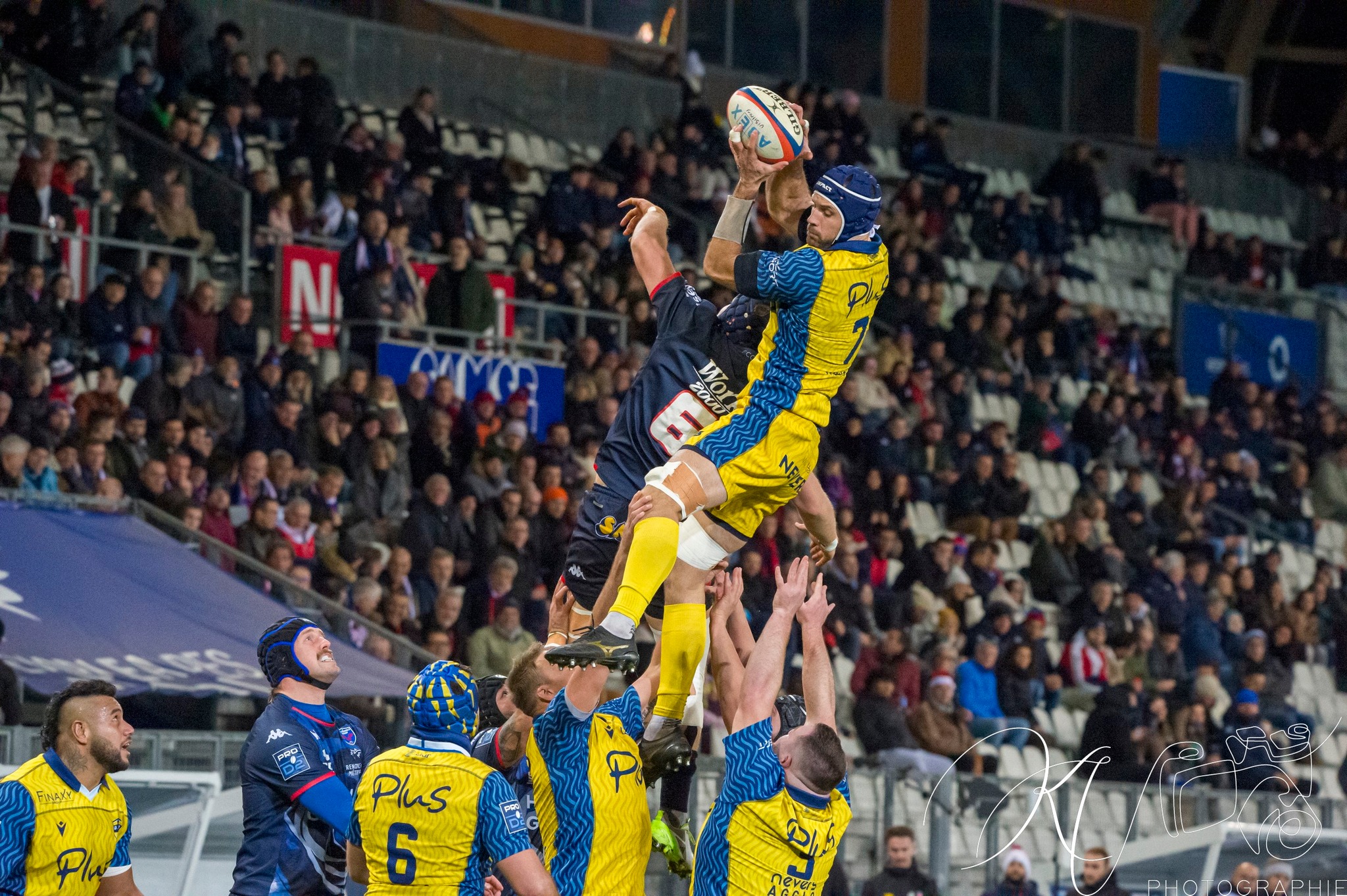 FC Grenoble Rugby - USON Nevers - Rugby - PRO D2 - FC Grenoble (27) VS (37) USON (#PD2FCGUSO12) Photo by: Karine Valentin | Siuxy Sports 2023-12-15