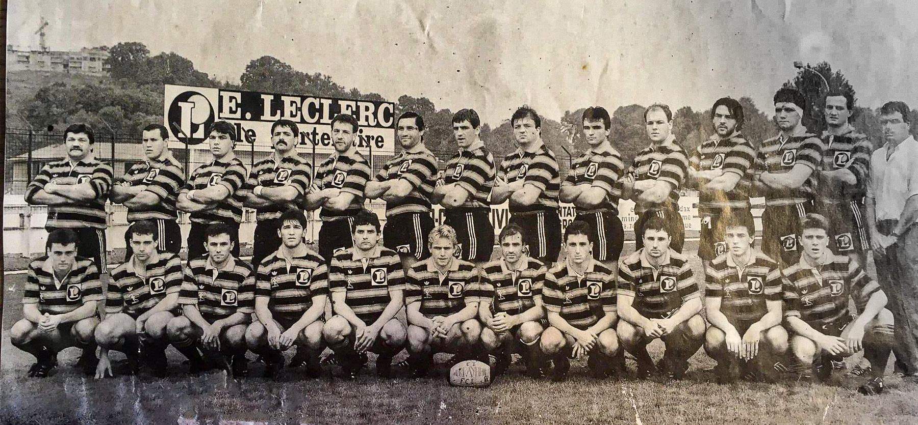  FC Lourdes -  - Rugby - Équipe 1988-1989 () Photo by:  | Siuxy Sports 1989-03-01