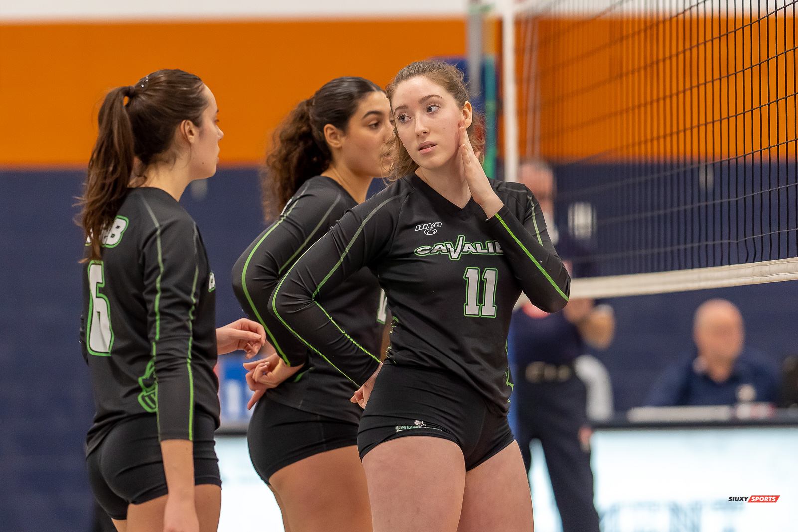  Cégep André Laurendeau - Collège Bois-de-Boulogne - Volleyball - RSEQ - 2023 Volley F - André Laurendeau (1) vs (3) Bois-de-Boulogne (#RSEQ2023ALvBBR01) Photo by: Dan Taylor-Morin | Siuxy Sports 2023-01-19