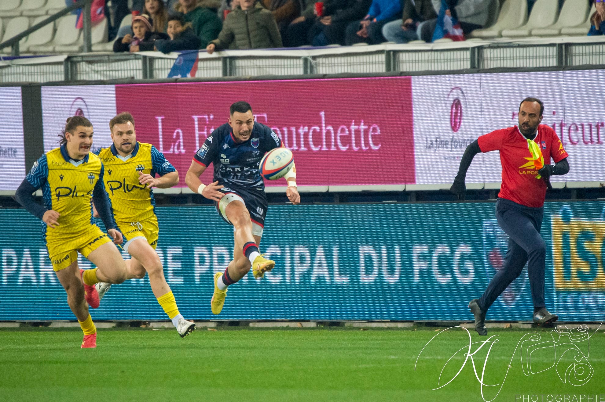  FC Grenoble Rugby - USON Nevers - Rugby - PRO D2 - FC Grenoble (27) VS (37) USON (#PD2FCGUSO12) Photo by: Karine Valentin | Siuxy Sports 2023-12-15