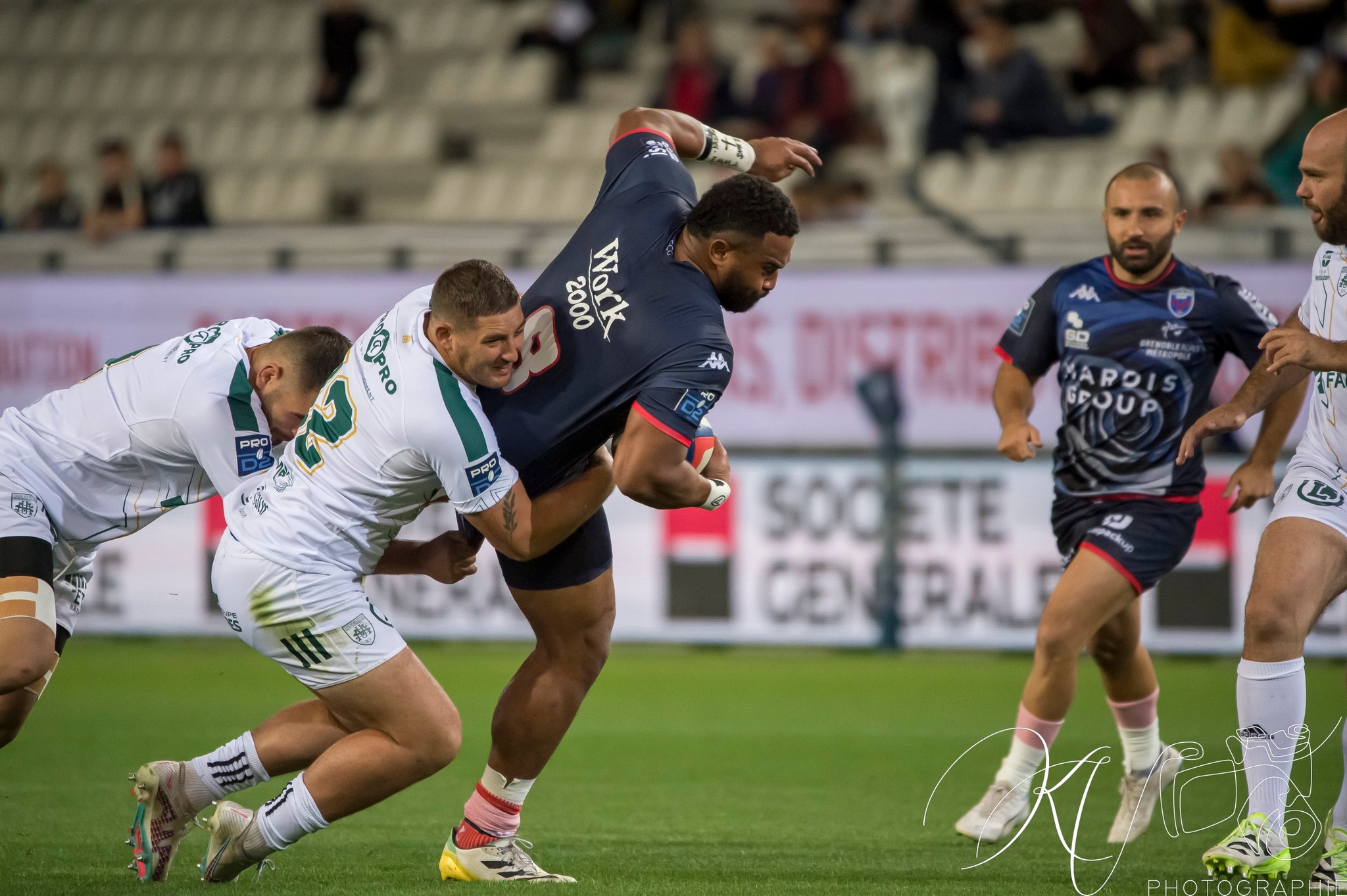  FC Grenoble Rugby - US Montauban - Rugby - Pro D2 - FC Grenoble (37) vs (16) US Montauban (#2023FCGUSM10) Photo by: Karine Valentin | Siuxy Sports 2023-10-19