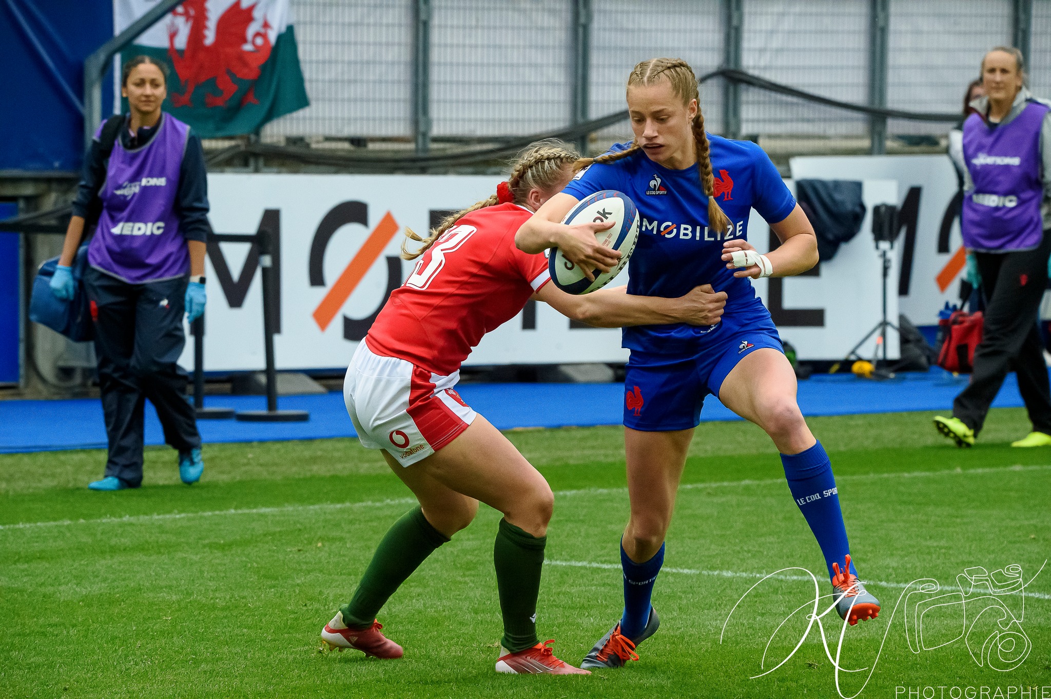  Équipe feminin de France de rugby à XV - Wales national rugby union team (W) - Rugby - 2023 - Tournoi des Six Nations - XV de France Féminin (39) vs (14) Pays de Galles (#20236NFRAPDG04) Photo by: Karine Valentin | Siuxy Sports 2023-04-23