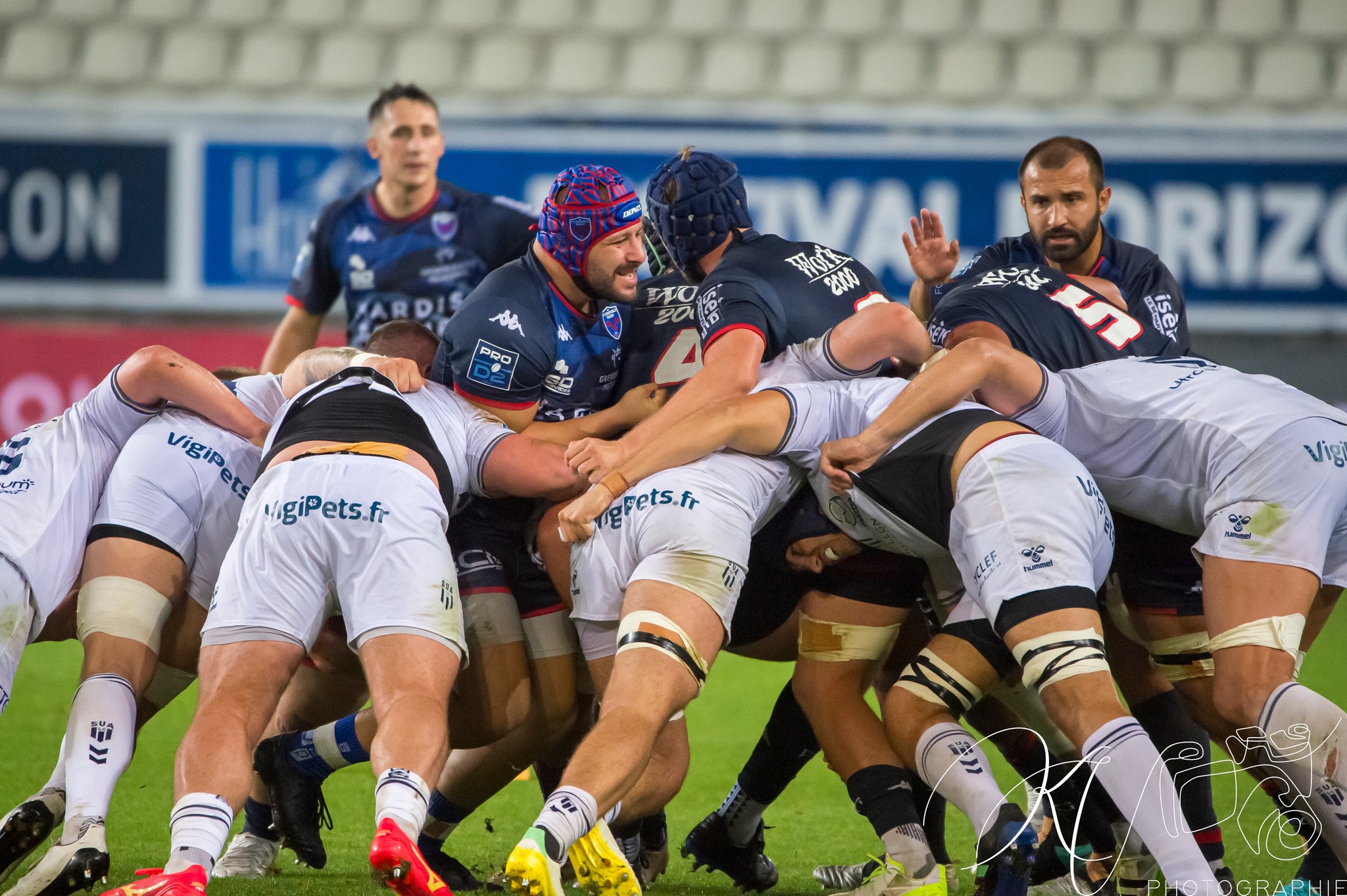  FC Grenoble Rugby - SU Agen - Rugby - Pro D2 - FC Grenoble (24) vs (19) SU Agen (#2023PROD2FCGSUA09) Photo by: Karine Valentin | Siuxy Sports 2023-09-27