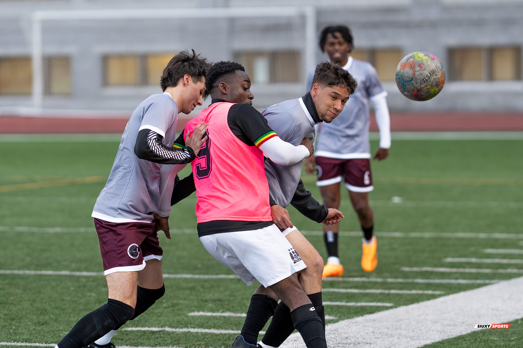 Yann WELADJI -  FC Huile - QUAD FC - Soccer - CSL 2023 - FC Huile (2) vs (1) QUAD FC (#2023FCHvQFC05) Photo by: Emilie Alchourron | Siuxy Sports 2023-05-17