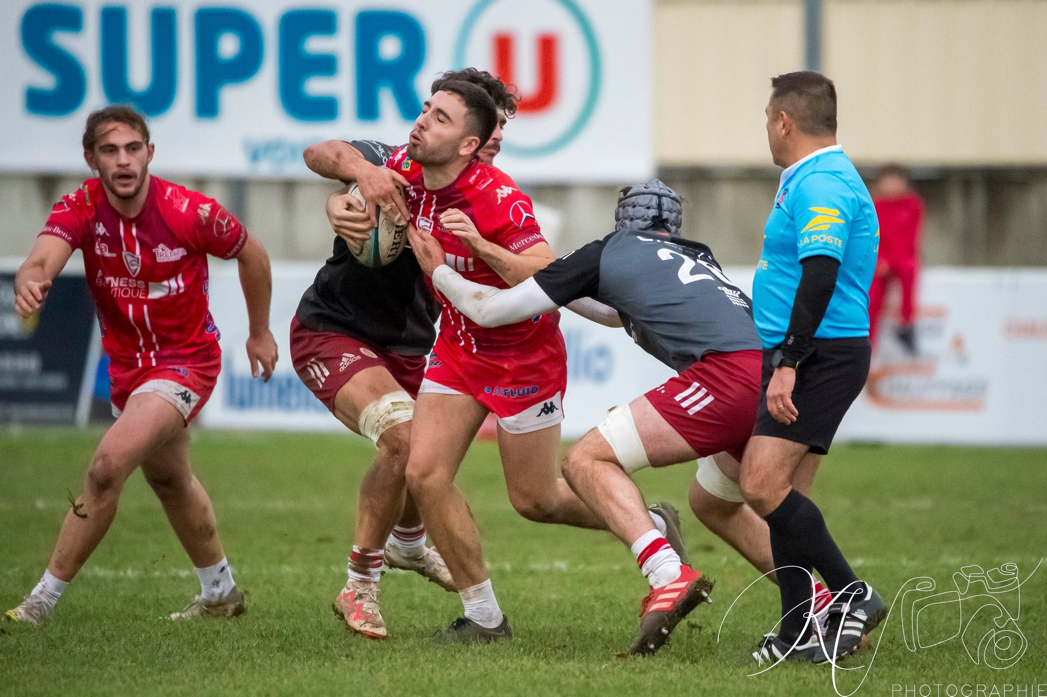  Stade Olympique Voironnais - AS Monaco Rugby - Rugby - Fed2 2023 - Voiron (29) vs (26) Monaco (#F223VOIMON12) Photo by: Karine Valentin | Siuxy Sports 2023-12-10
