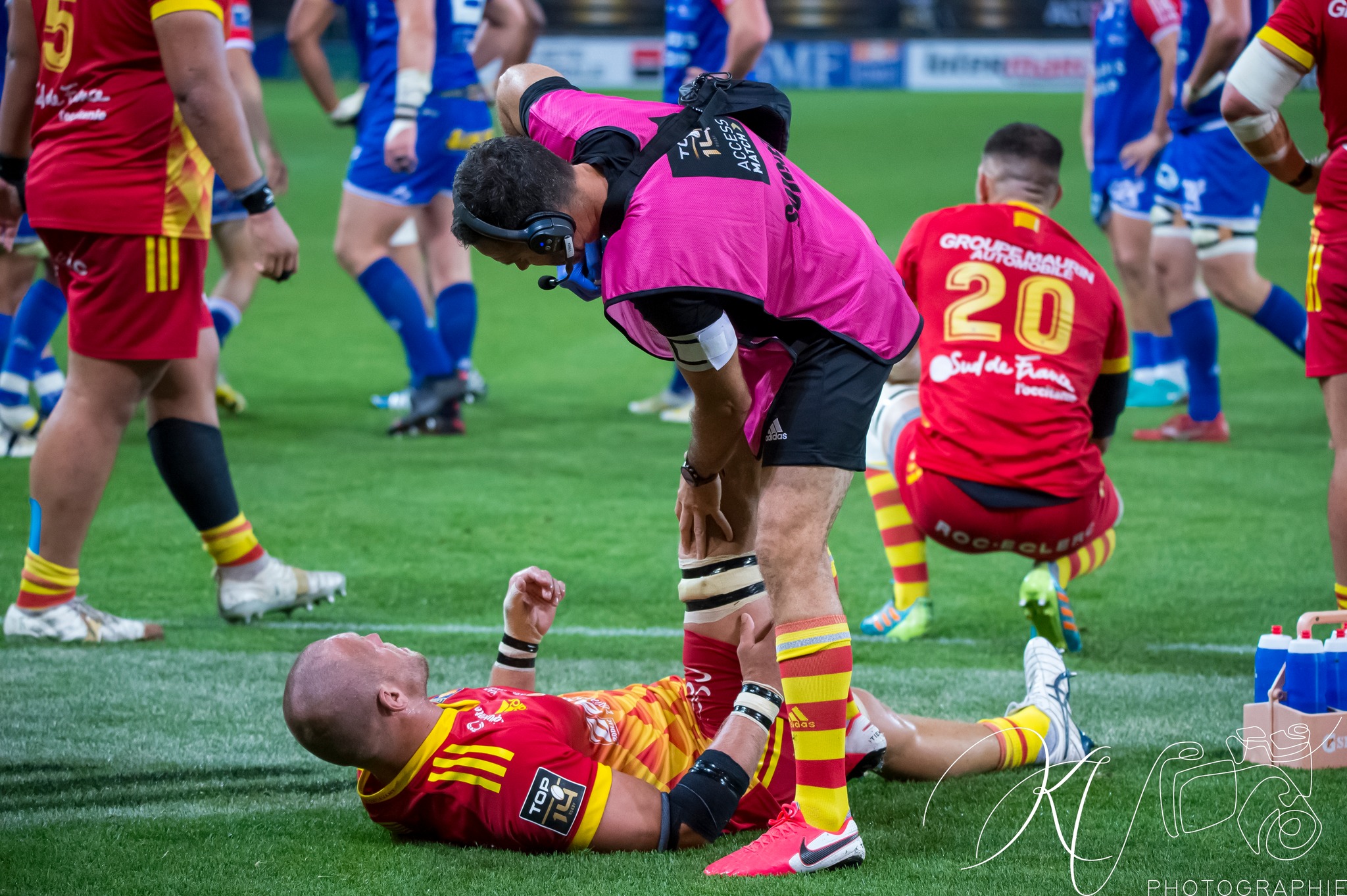  FC Grenoble Rugby - US Arlequins Perpignanais - Rugby - 2023 - Access Match - FC Grenoble (19) vs (33) US Arlequins Perpignananais (#2023FCGUSAP06) Photo by: Karine Valentin | Siuxy Sports 2023-06-03