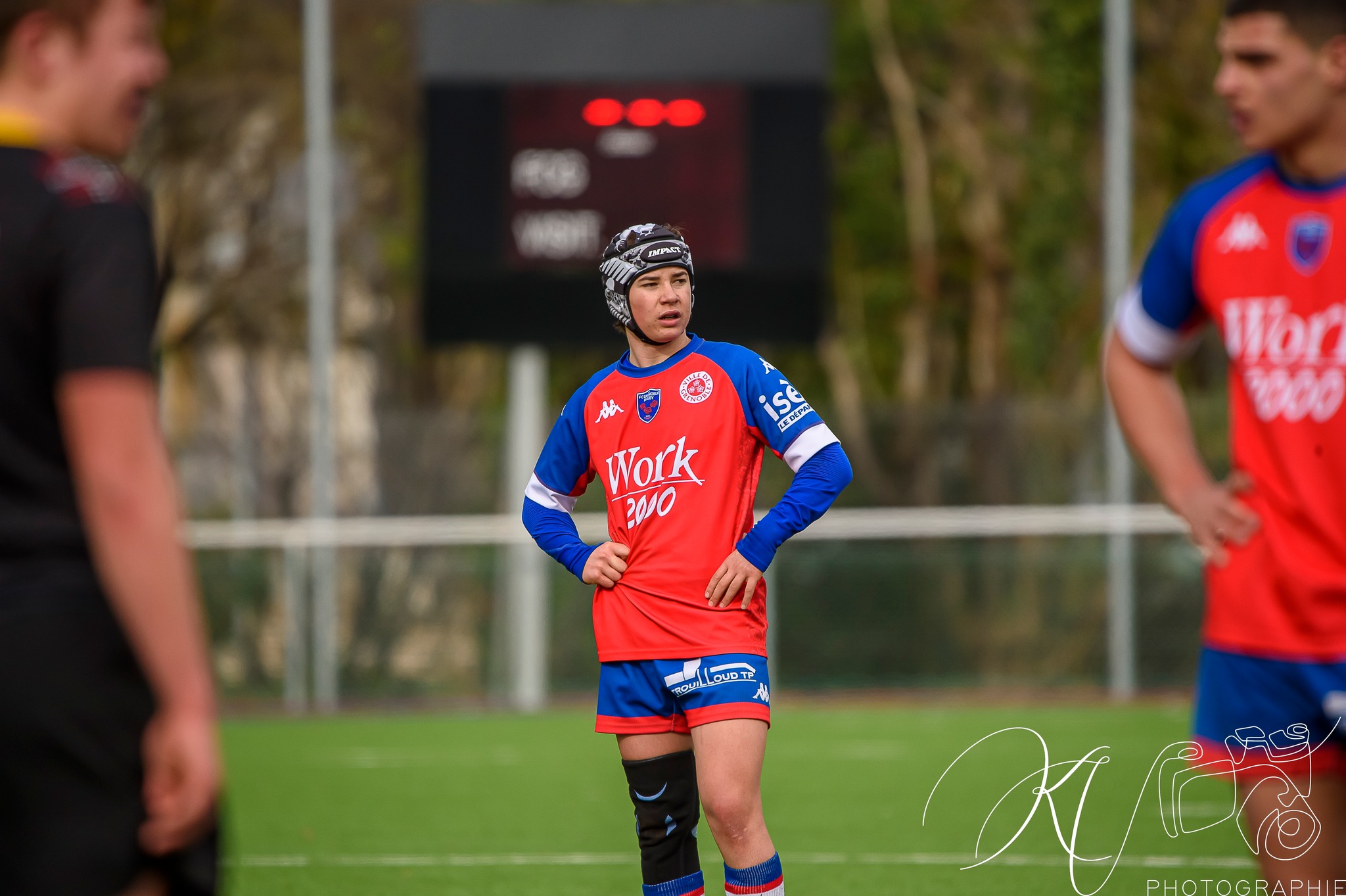  FC Grenoble Rugby - Stade Olympique de Chambéry rugby - Rugby - Alamercery (Amical) - FCG vs SOC (#2023AlamFCGSOC02) Photo by: Karine Valentin | Siuxy Sports 2023-02-25