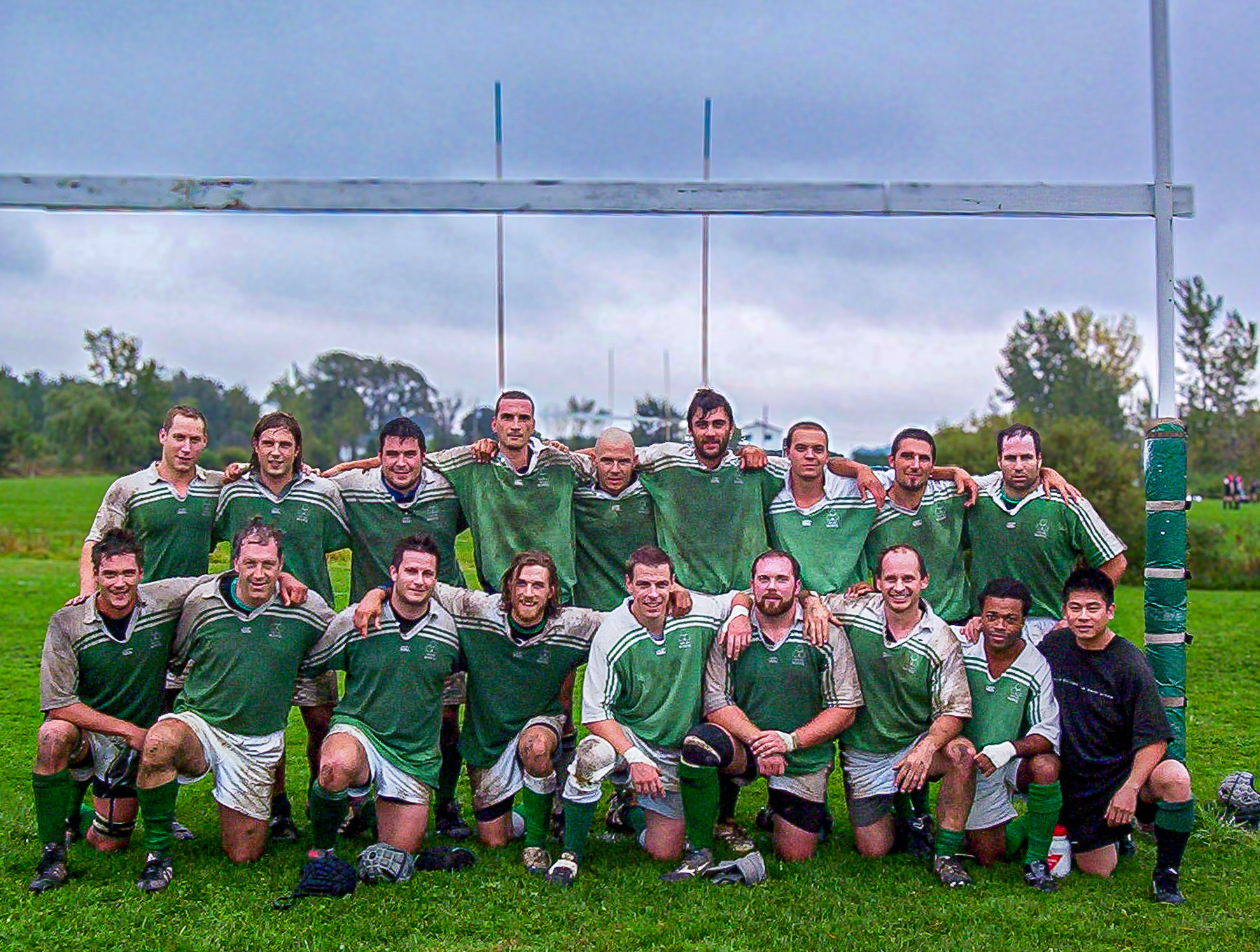James ACKER - Neale BEATON - Ramsey BEVRIGE - Dale EVANS - David KEANE - Calen LAU - Jamie LOCKWOOD - Bob MEUNIER - Bob MOTAZED - James MURRAY - Matt MURRAY - Roger ROBERT - Tim ROSS - Jason RUDLAND - Ian SORG - Richard SPENCE - Nick TAYLOR -  Montreal Irish RFC -  - Rugby - Team 2008 () Photo by:  | Siuxy Sports 2008-06-01