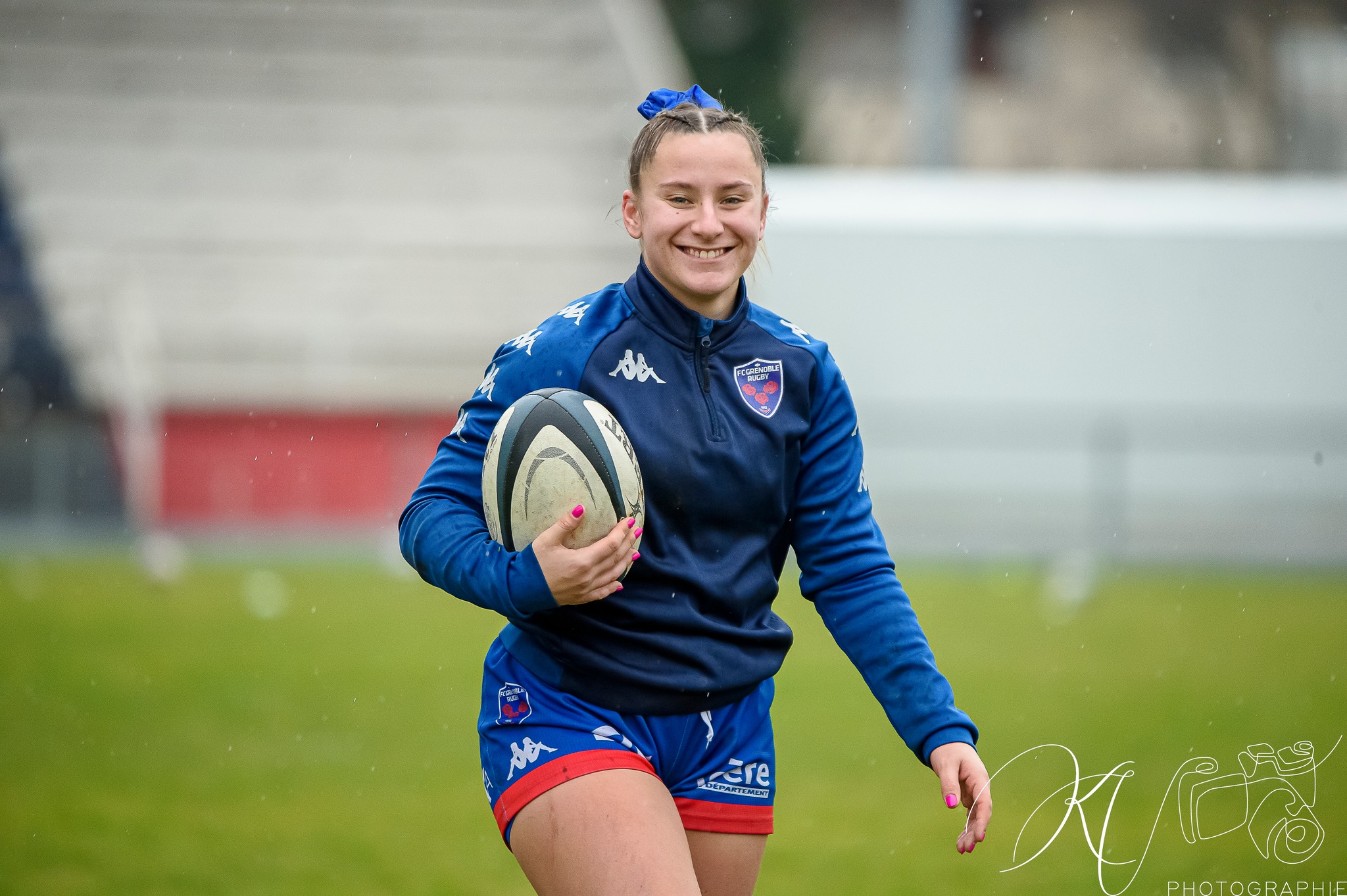 Juliette BLOUIN -  FC Grenoble Rugby - Lille Métropole Rugby Club Villeneuvois - Rugby - FCG Amazones (18) VS (16) LMRCV (#2023FCGvsLMRCV01) Photo by: Karine Valentin | Siuxy Sports 2023-01-08