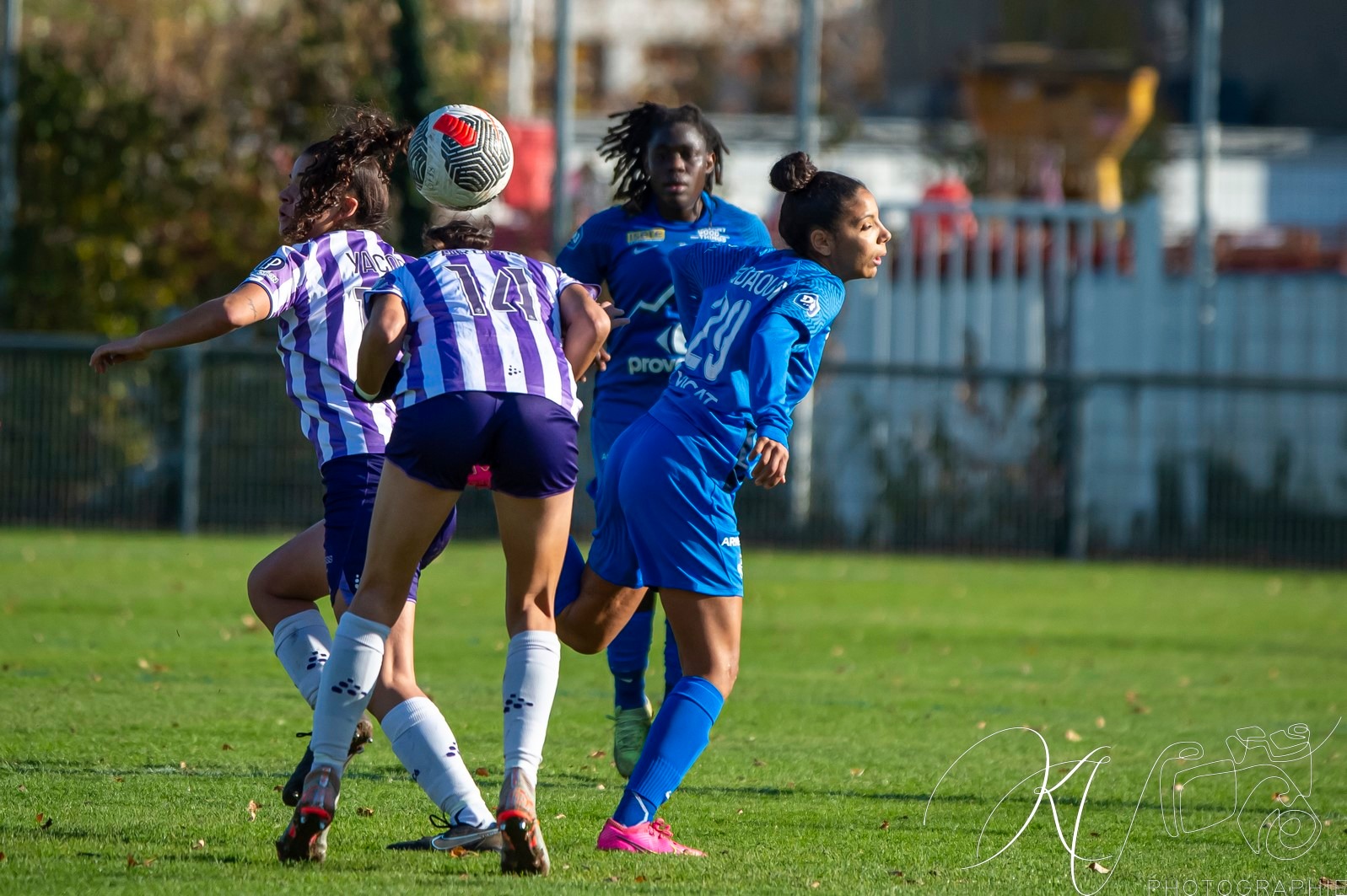  Grenoble Foot 38 - Toulouse FC - Soccer - Div 3 Fém - Grenoble F38 (0) vs (1) Toulouse FC (#D3F23GF38TFC11) Photo by: Karine Valentin | Siuxy Sports 2023-11-26