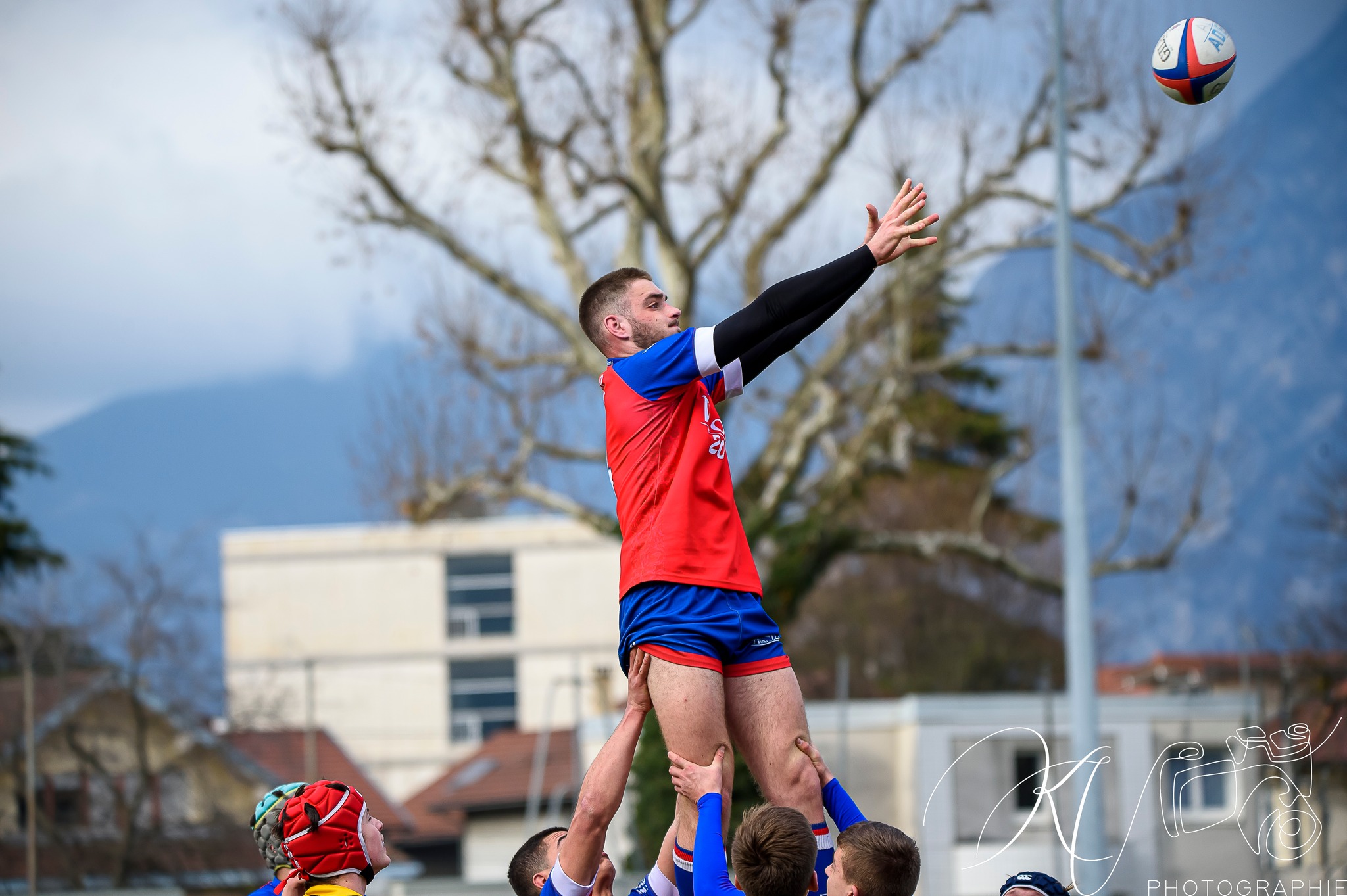  FC Grenoble Rugby - Stade Olympique de Chambéry rugby - Rugby - Alamercery (Amical) - FCG vs SOC (#2023AlamFCGSOC02) Photo by: Karine Valentin | Siuxy Sports 2023-02-25